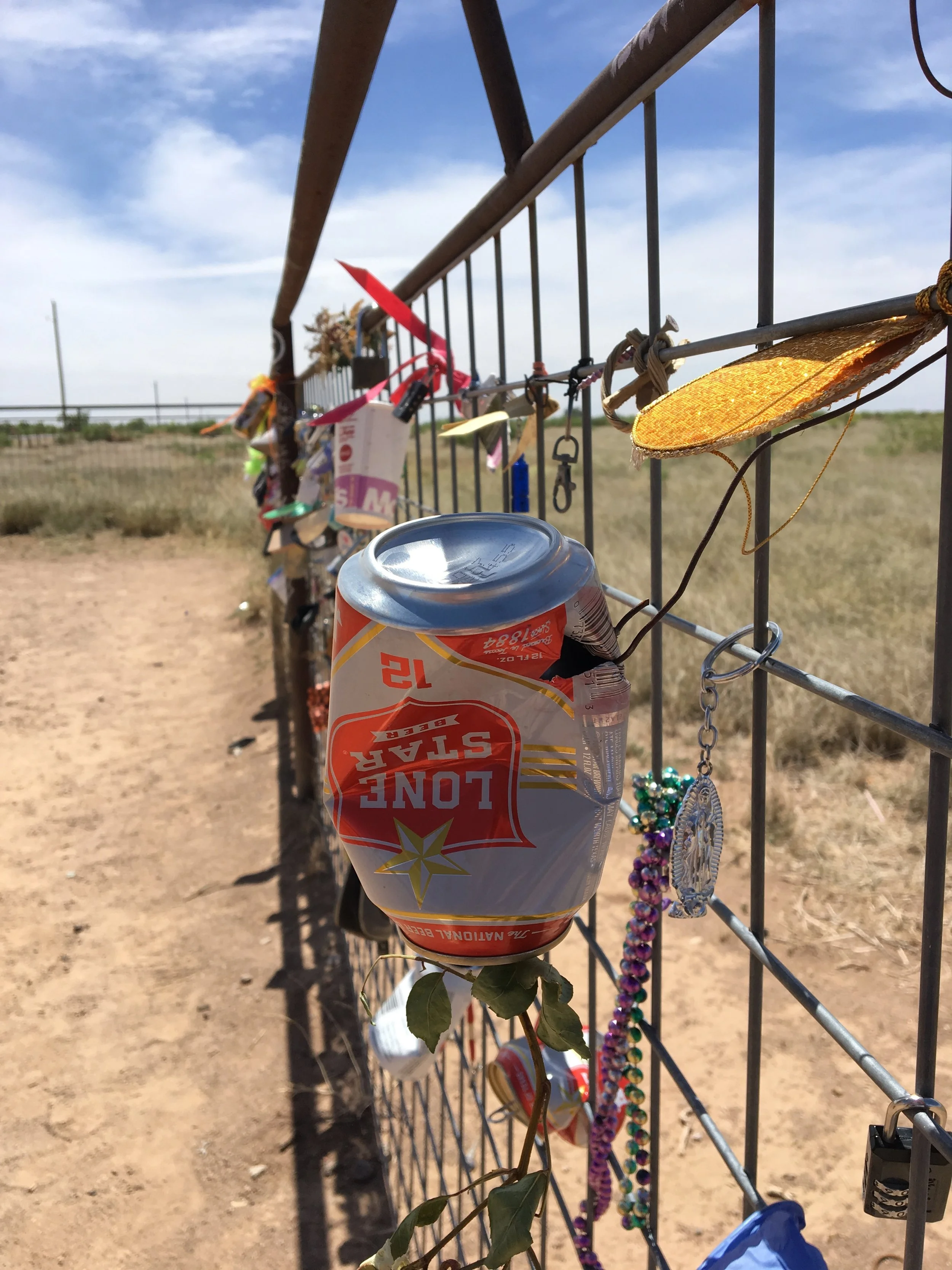 Behind the Prada Store in Valentine, Tx