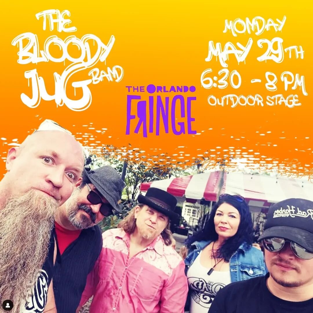 Next UP for this JUG-LY CREW...

We're the LAST BAND on the LAST NIGHT of @orlandofringe 2023, Right before the Closing Ceremonies on the OUTDOOR STAGE. Mark Your Calendars!!! 

#orlandofringe #fringe2023 #juglyantics #jamboreetime #swamprock #jugban