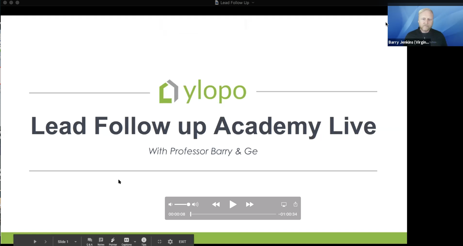 MASTERING LEAD FOLLOW UP - A proven process to take complete control of your database and convert more leads.
