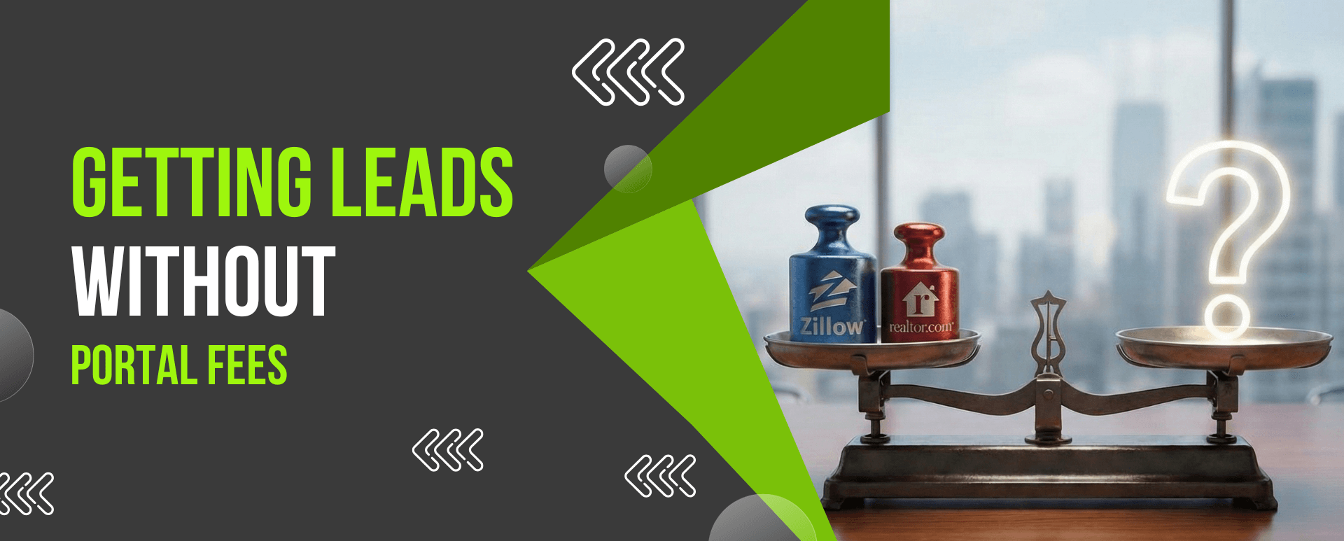 How to do real estate lead generation with no upfront portal fees in 2026