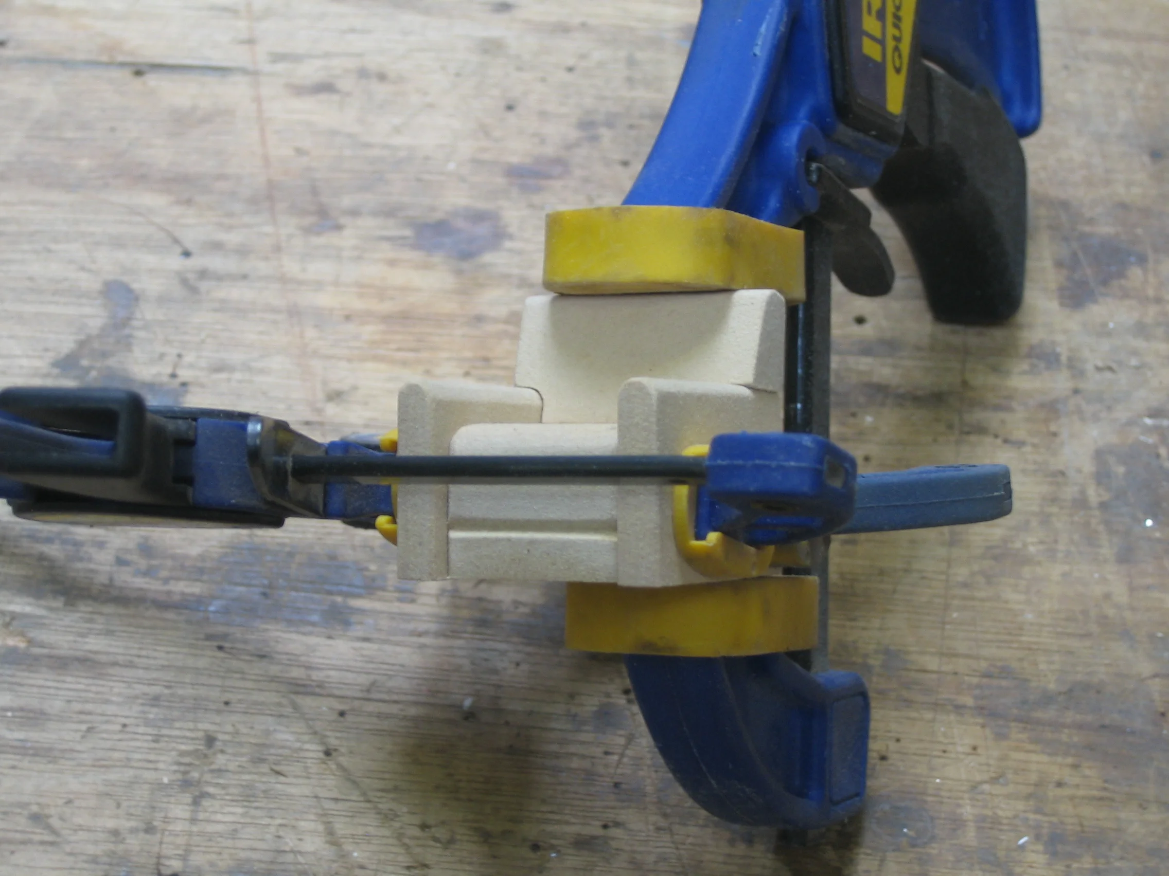 Miniature prop model for web ad 