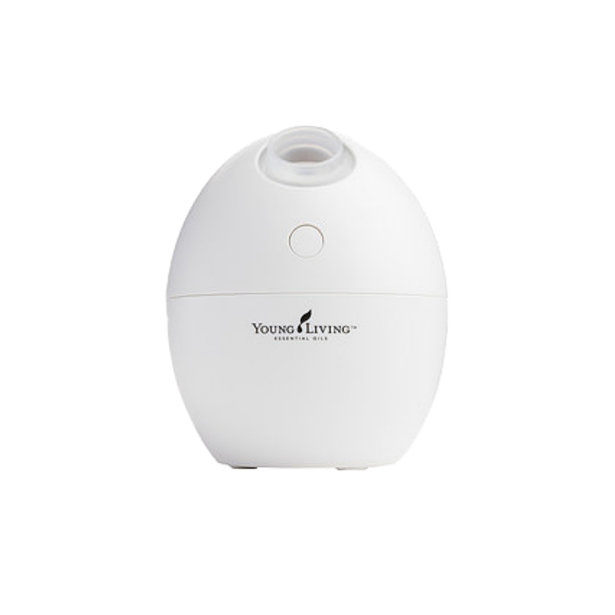 PORTABLE USB ORB DIFFUSER This diffuser is smaller, more compact, and portable. It is specially designed to be spill-proof, making it ideal for the office, the car or at home. It provides intermittent (blue LED light) or continuous (green LED light) diffusion, and lasts for up to 4.5 hours. Includes three essential oil wicks. Click here to learn more about this product.