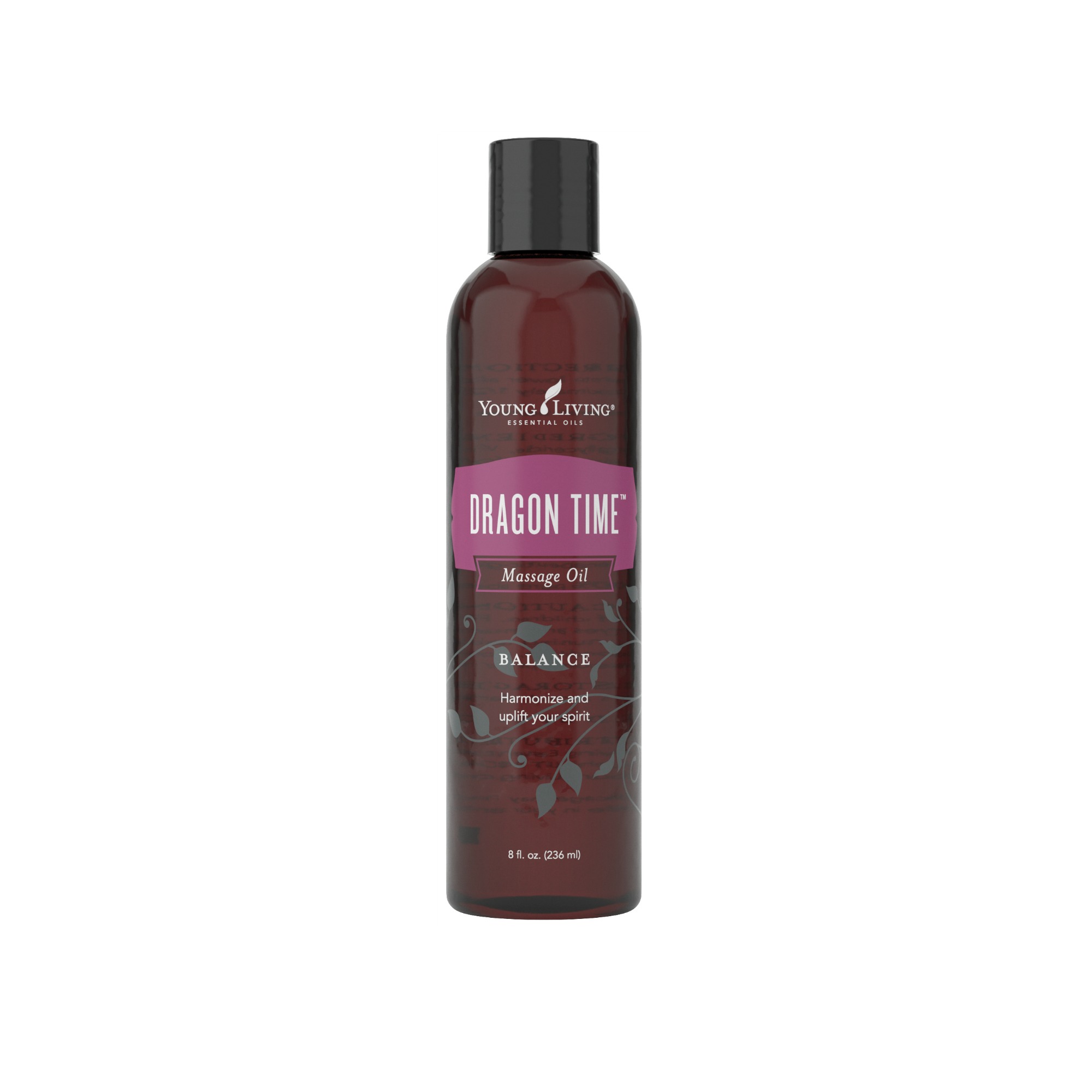 DRAGON TIME MASSAGE OIL Dragon Time Massage Oil specifically designed for women's discomforts due to menstrual cycle or other changes in life. Recommended for both young and mature women, Dragon Time™ Massage Oil is specifically blended with the calming and relaxing aromas of Lavender, Ylang Ylang, Jasmine, and other uplifting essential oils. Click here to learn more about this product.