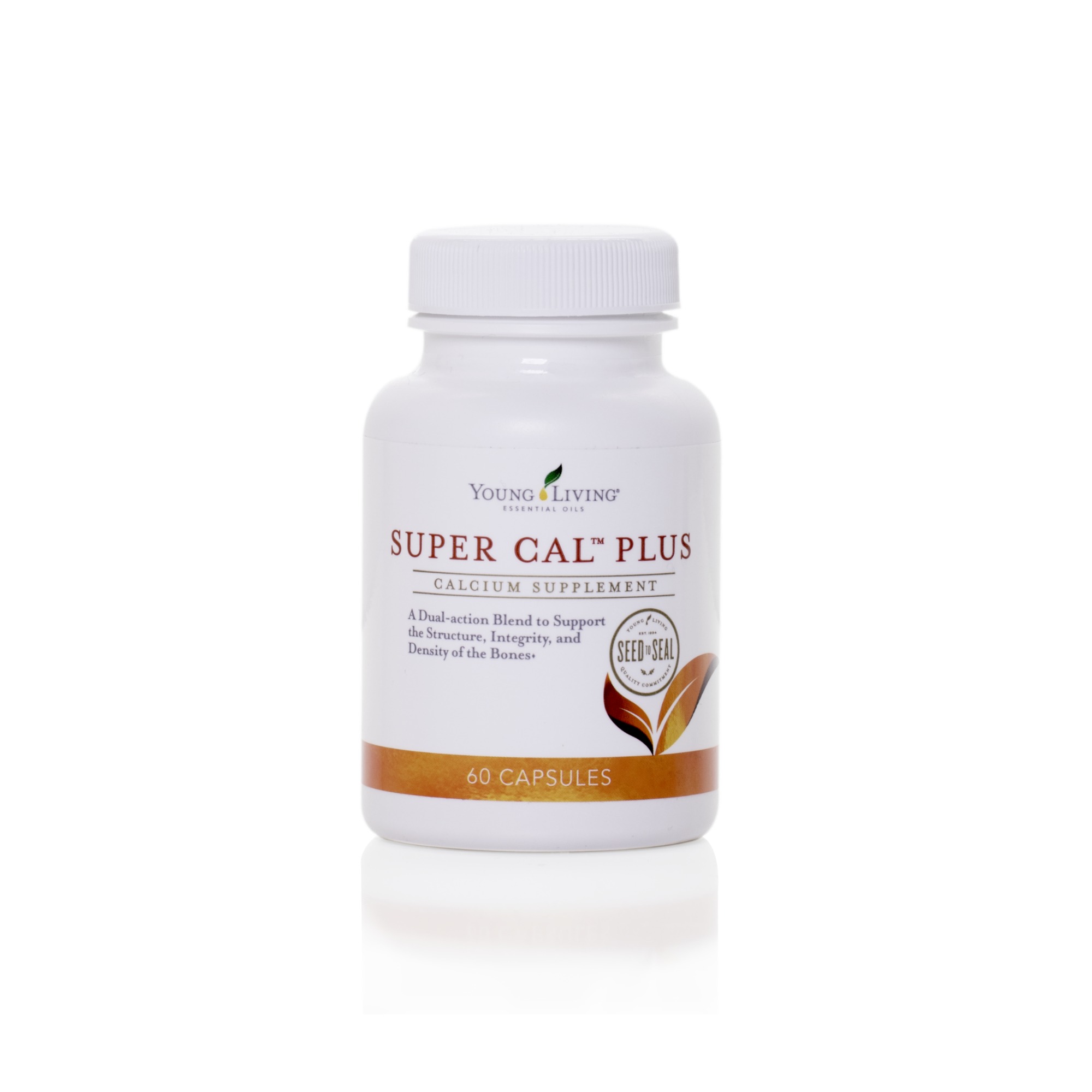 SUPER CAL PLUS Super Cal Plus™ was created to offer more than just calcium and minerals it is a true bone-health supplement. With a synergistic blend of bioavailable calcium, magnesium, vitamins D and K, and other trace minerals, Super Cal Plus supports the structure, integrity, and density of bones and teeth. Plus, adequate calcium and vitamin D throughout life as part of a well-balanced diet may reduce the risk of osteoporosis. Click here to learn more about this product.
