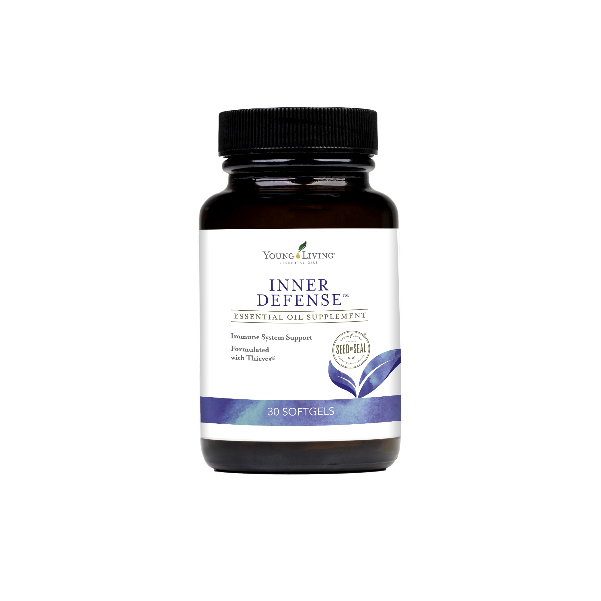 INNER DEFENSE Inner Defense is a gel cap supplement that reinforces systemic defenses, creates unfriendly terrain for yeast/fungus, promotes healthy respiratory function, and contains potent essential oils like oregano, thyme, and Thieves® which are rich in thymol, carvacrol, and eugenol for immune support. The liquid softgels dissolve quickly for maximum results. Softgel capsule has been reformulated with fish gelatin to remove the need for carrageenan and bees wax used in the porcine gelatin based softgel. Click here to learn more about this product.