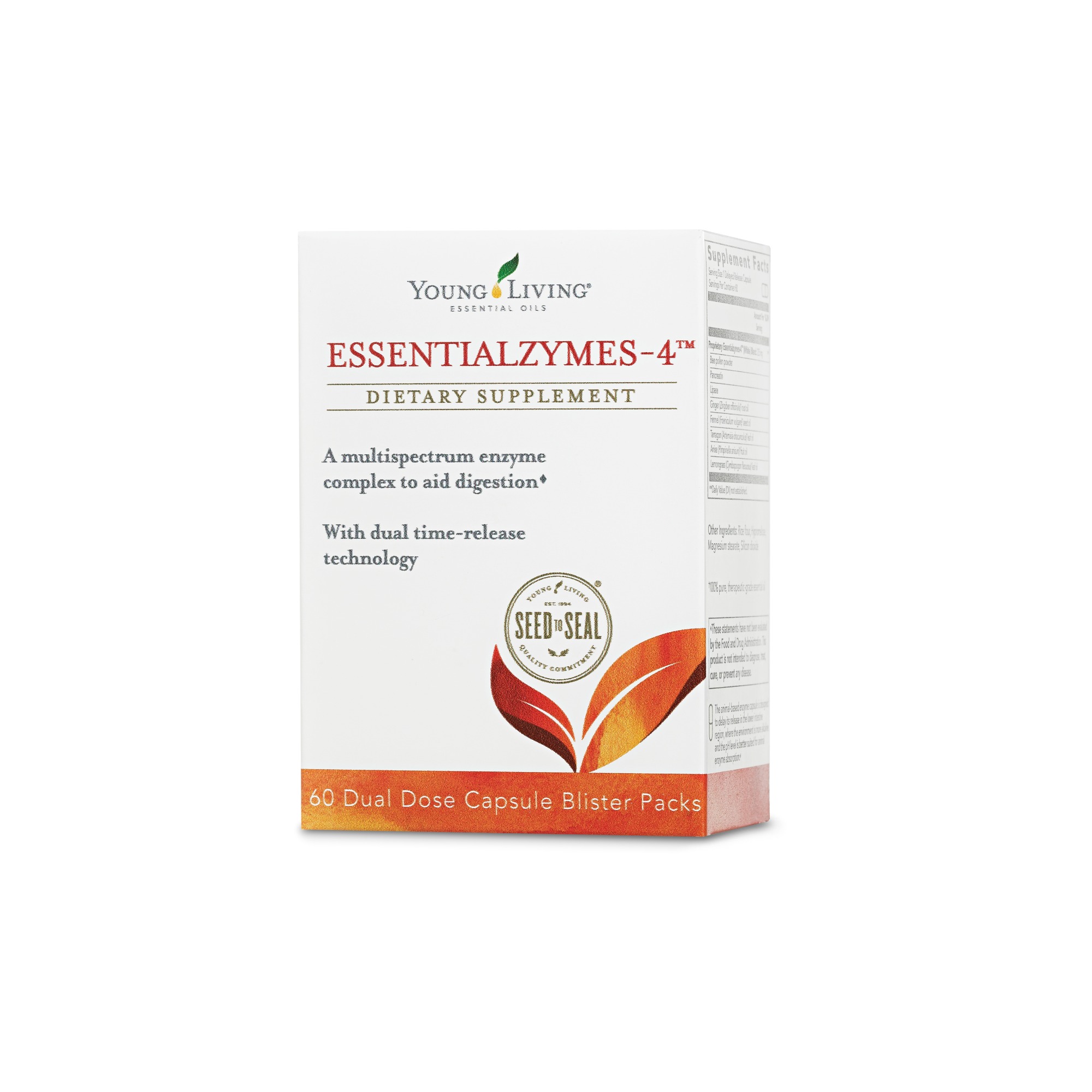 ESSENTIALZYMES-4 Enzymes are crucial for immune health. Essentialzymes-4, made for big complex meals, is a multi-spectrum enzyme complex specially formulated to aid the critically needed digestion of dietary fats, proteins, fiber, and carbohydrates commonly found in the modern processed diet. The dual time-release technology releases the animal- and plant-based enzymes at separate times within the digestive tract, allowing for optimal nutrient absorption. Click here to learn more about this product.