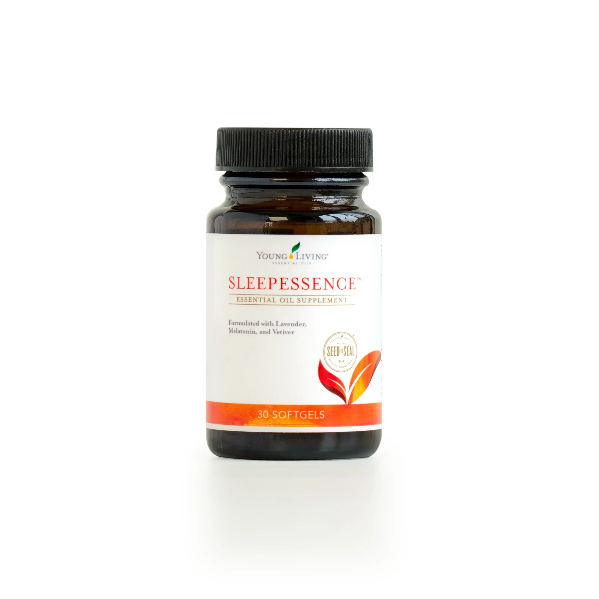 SLEEPESSENCE Good sleep is something many men and women want to achieve. SleepEssence contains four powerful Young Living Therapeutic Grade™ essential oils that have unique sleep-enhancing properties in a softgel vegetarian capsule for easy ingestion. Combining lavender, vetiver, valerian, and Ruta graveolens essential oils, as well as the hormone melatonin (a well-known sleep aid), SleepEssence is a natural way to enable a full night's rest. Click here to learn more about this product.