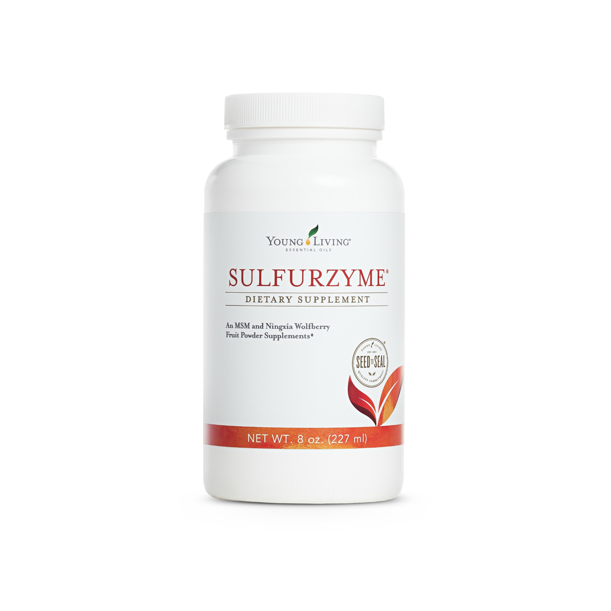 SULFURZYME Sulfurzyme® combines wolfberry with MSM, a naturally occurring organic form of dietary sulfur needed by our bodies every day to maintain the structure of proteins, protect cells and cell membranes, replenish the connections between cells, and preserve the molecular framework of connective tissue. MSM also supports the immune system, the liver, circulation, and proper intestinal function and works to scavenge free radicals.* Great for supporting healthy tissues. Click here to learn more about this product.