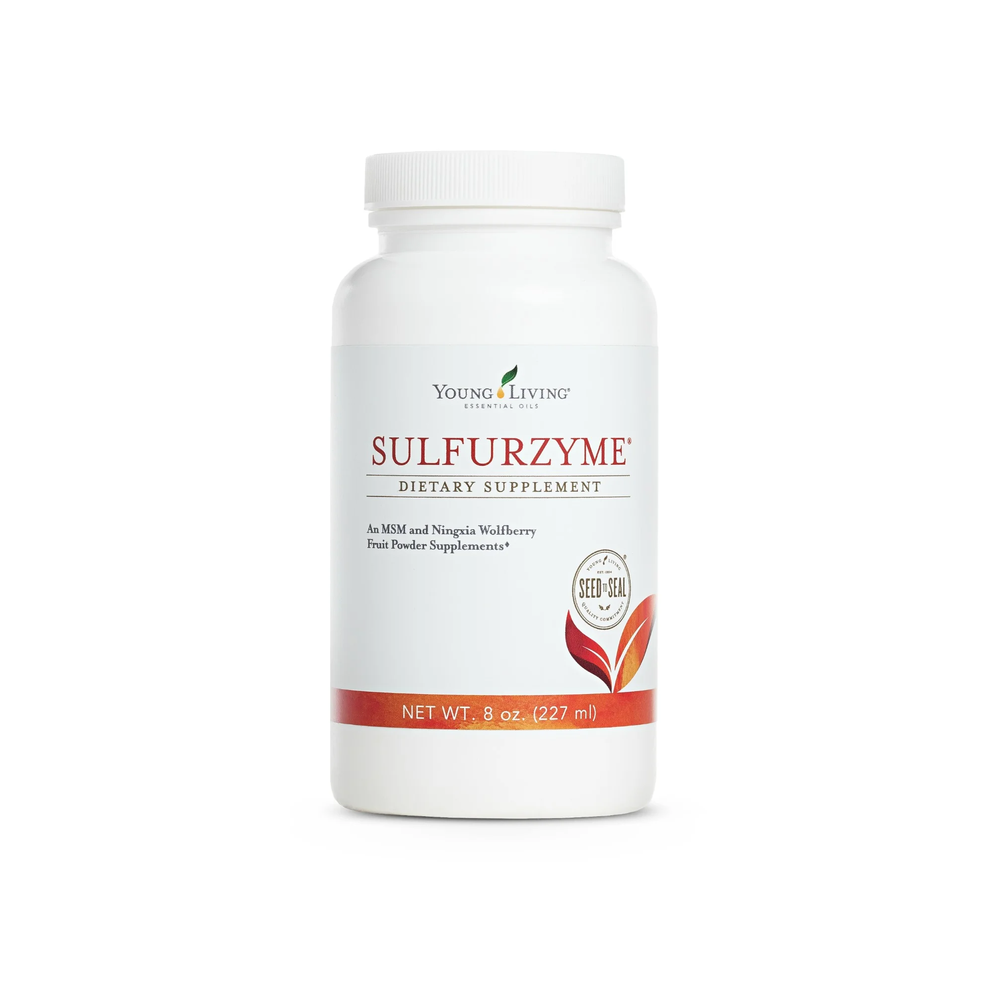 SULFURZYME Sulfurzyme® combines wolfberry with MSM, a naturally occurring organic form of dietary sulfur needed by our bodies every day to maintain the structure of proteins, protect cells and cell membranes, replenish the connections between cells, and preserve the molecular framework of connective tissue. MSM also supports the immune system, the liver, circulation, and proper intestinal function and works to scavenge free radicals. Great for supporting healthy tissues. Click here to learn more about this product.
