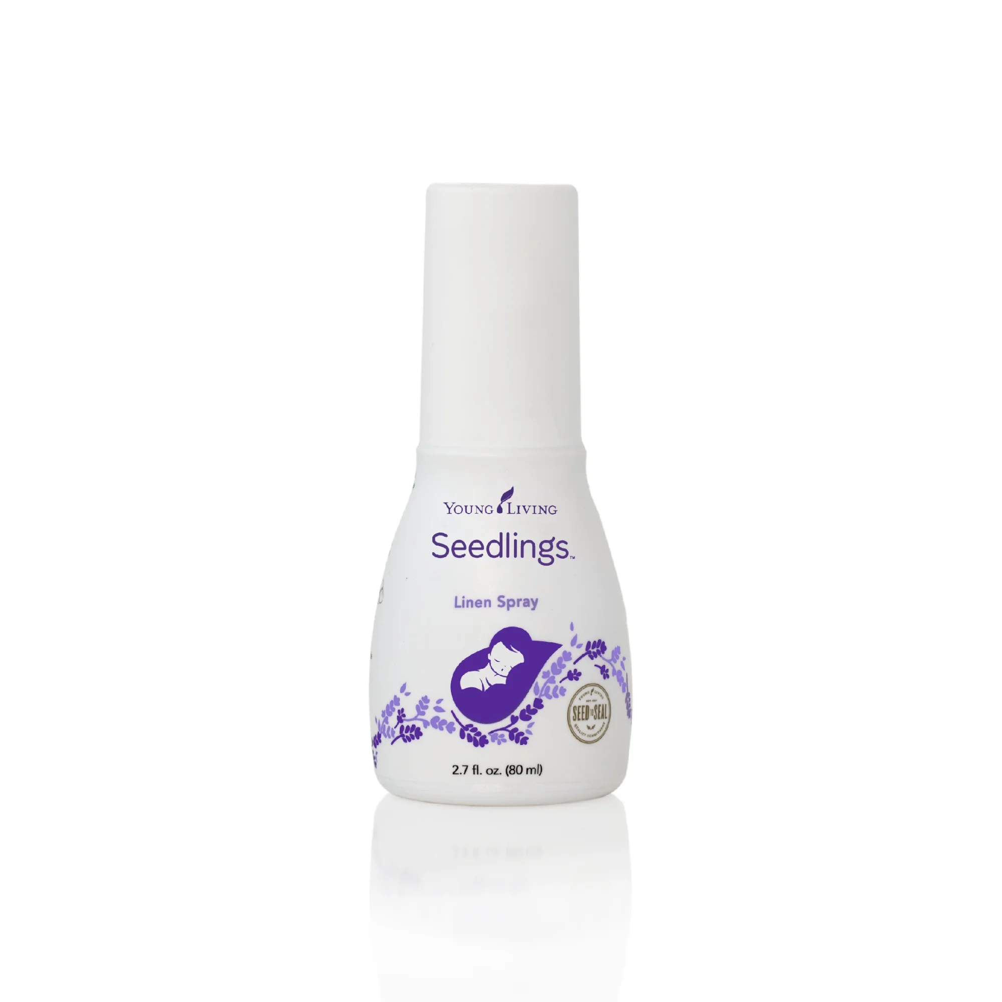 SEEDLINGS LINEN SPRAY Wrap your baby up in a soothing, relaxing atmosphere with Seedlings Linen Spray. This gentle, alcohol-free spray adds a calming aroma to linens with a formula specially created for infants. Use it to refresh crib sheets, blankets, car seats, clothing, and other fabrics with the calming aroma of Lavender, Bergamot, Ylang Ylang, and other pure essential oils. With a naturally derived, vegan formula, this calming spray is gentle enough for babies and parents alike. Click here to learn more about this product.
