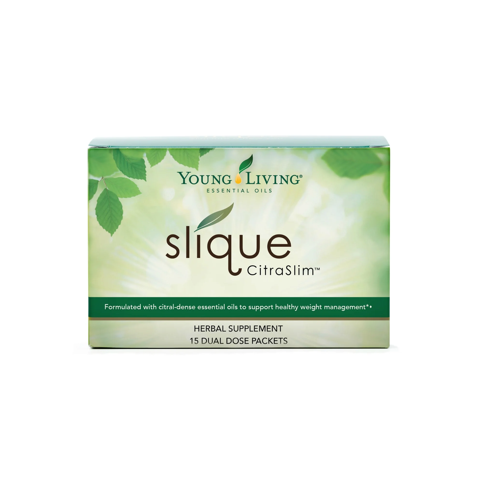 SLIQUE CITRASLIM Slique® CitraSlim™ is formulated with naturally derived ingredients to promote healthy weight management when combined with a balanced diet and regular exercise. It includes a proprietary citrus extract blend, which some studies suggest may help support the body in burning excess fat when used in conjunction with a healthy weight-management plan. This polyphenolic mixture of flavonoids offers powerful antioxidants that are touted for their health benefits. This blend may also support the release of free fatty acids, which help break down fat. It features a two-capsule formulation in a convenient dual-serving daily sachet. Click here to learn more about this product.