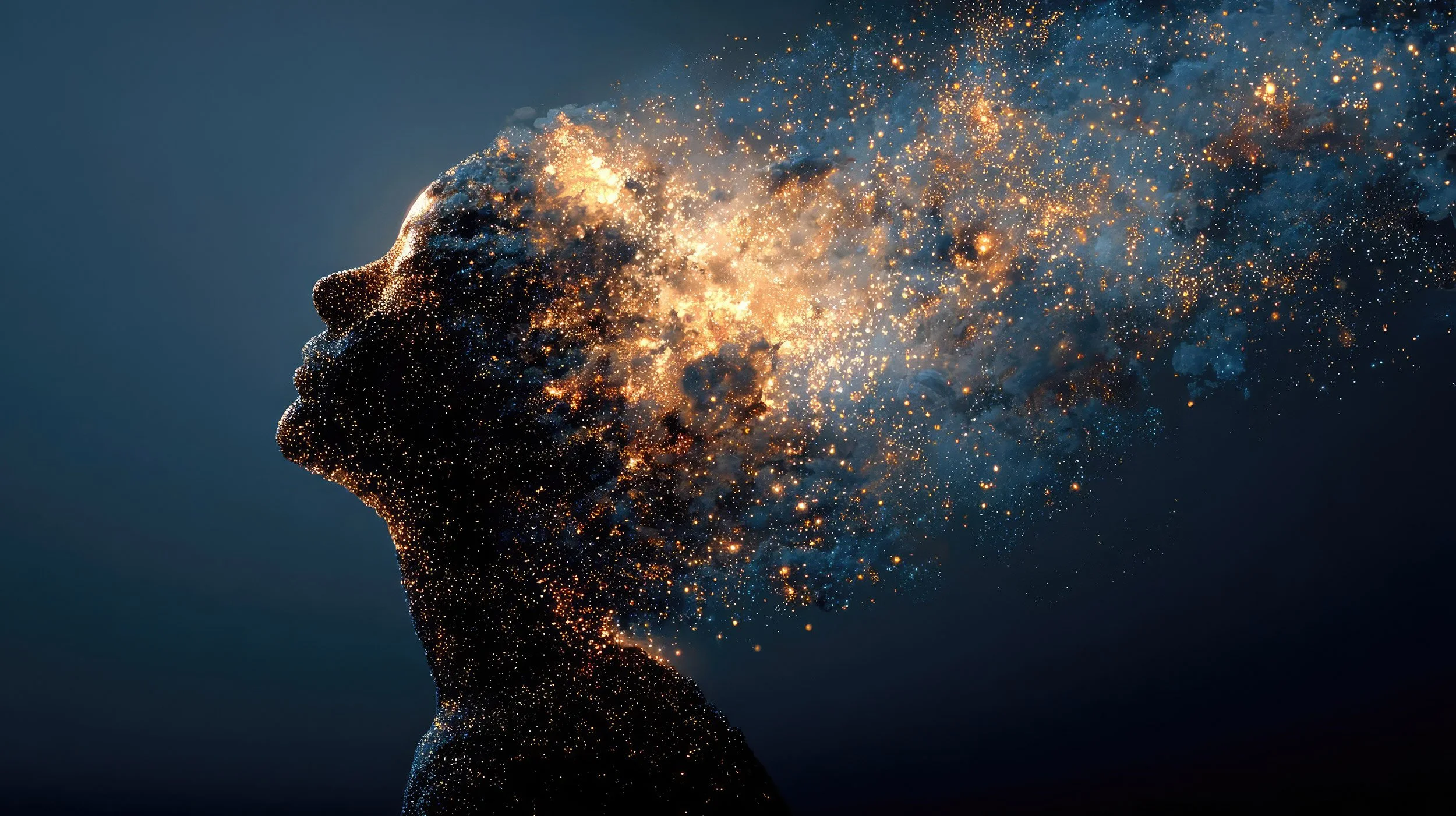 An illustration of a mind's inner landscape