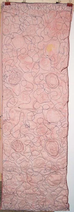 Body Perfect - Skin Natural dyed silk fabric, machine stitched.