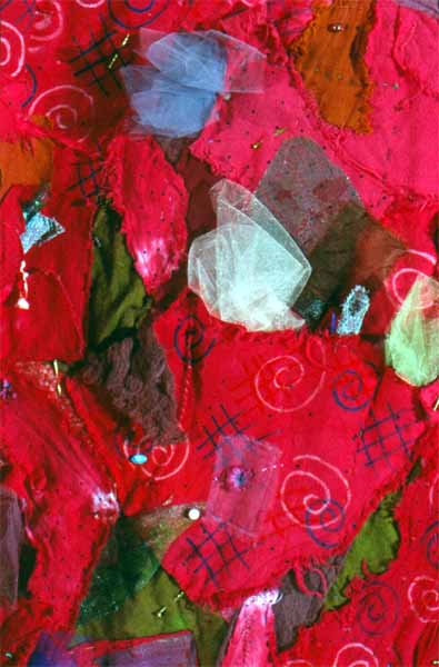 Shattered in Red detail 1