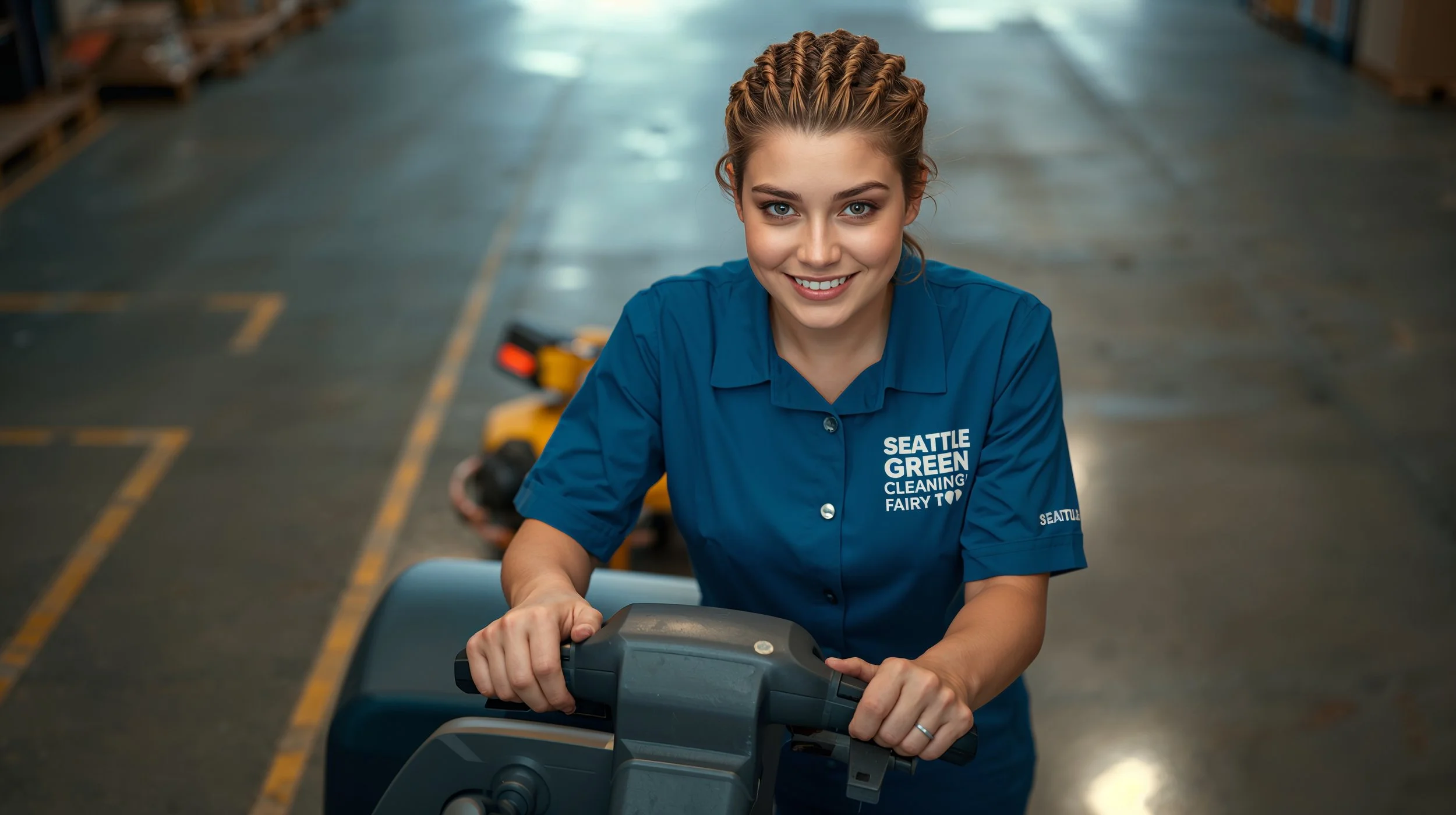 Industrial facility floor cleaning service in Seattle