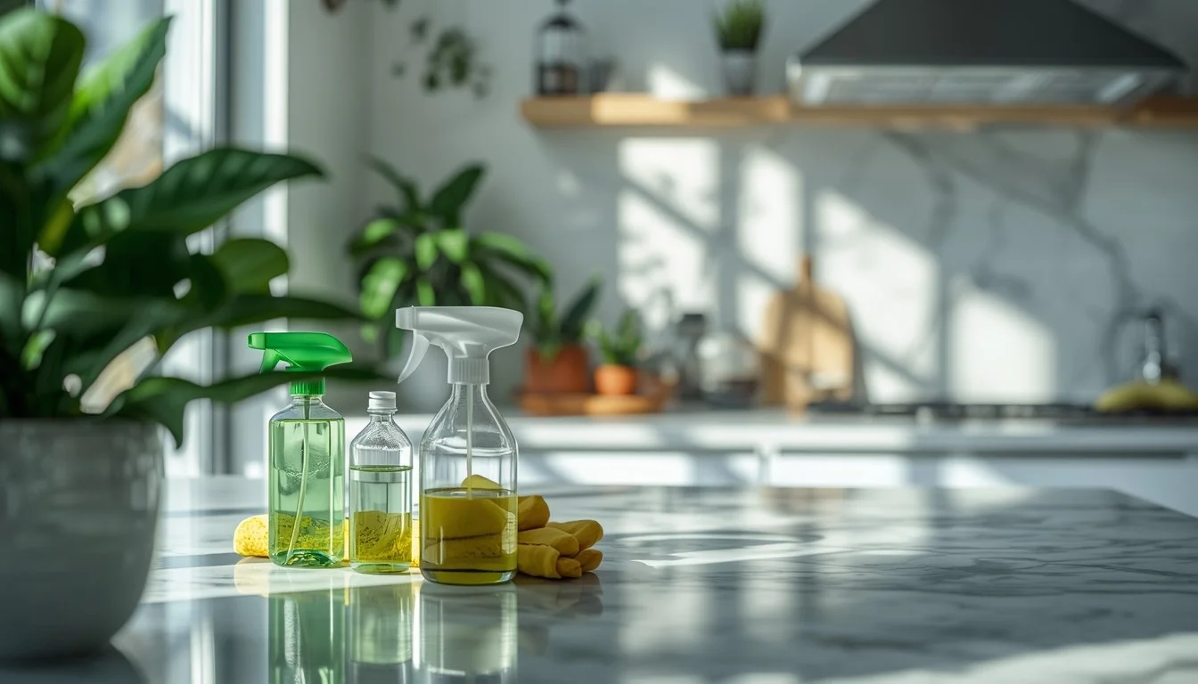 Seattle Kicthen with Green Cleaning Products