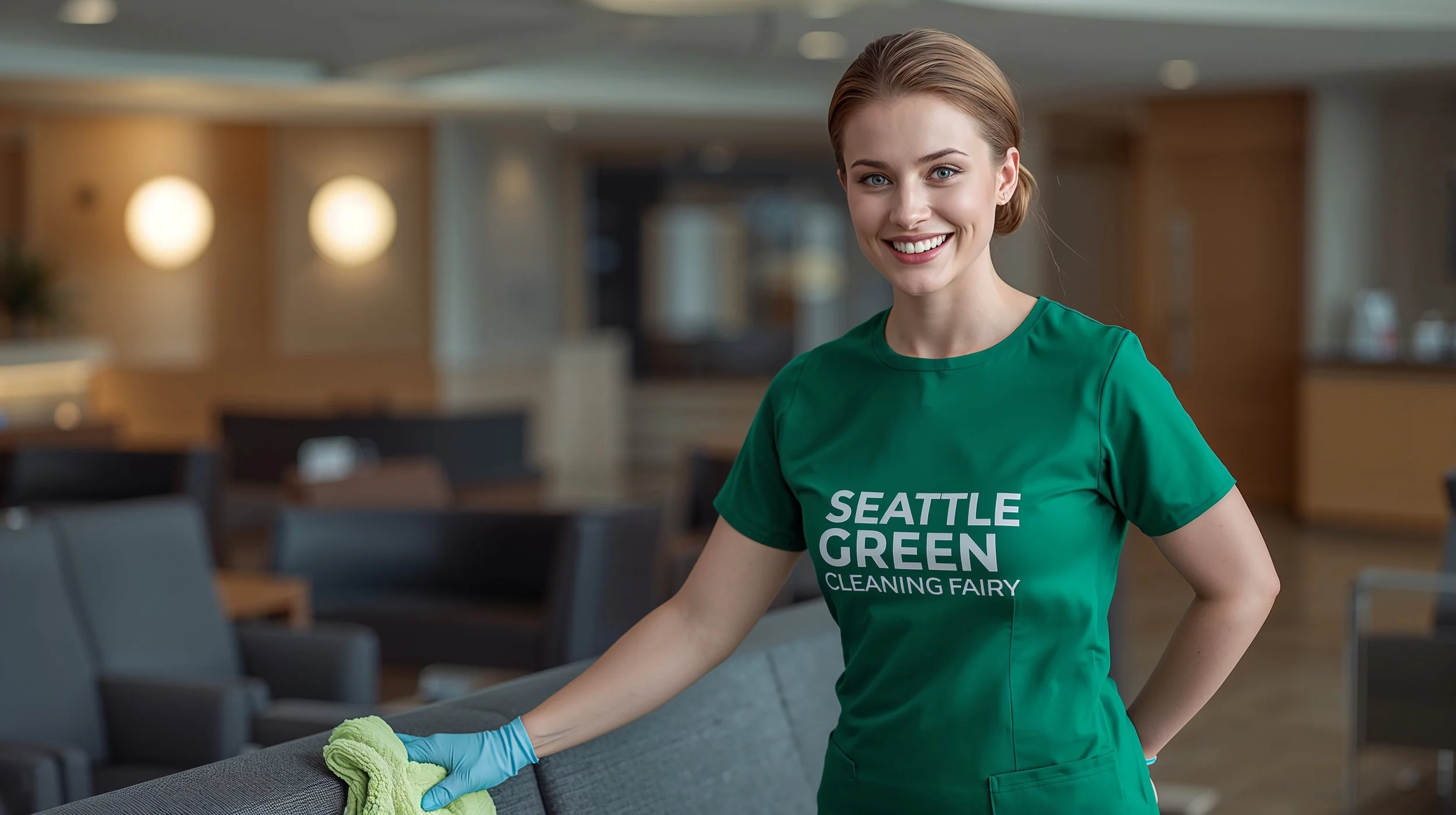 Hospital waiting area cleaning service in Seattle