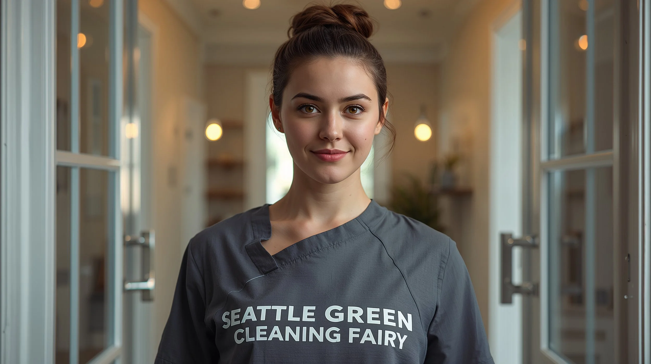 Bathroom vanity cleaning service in Seattle residence