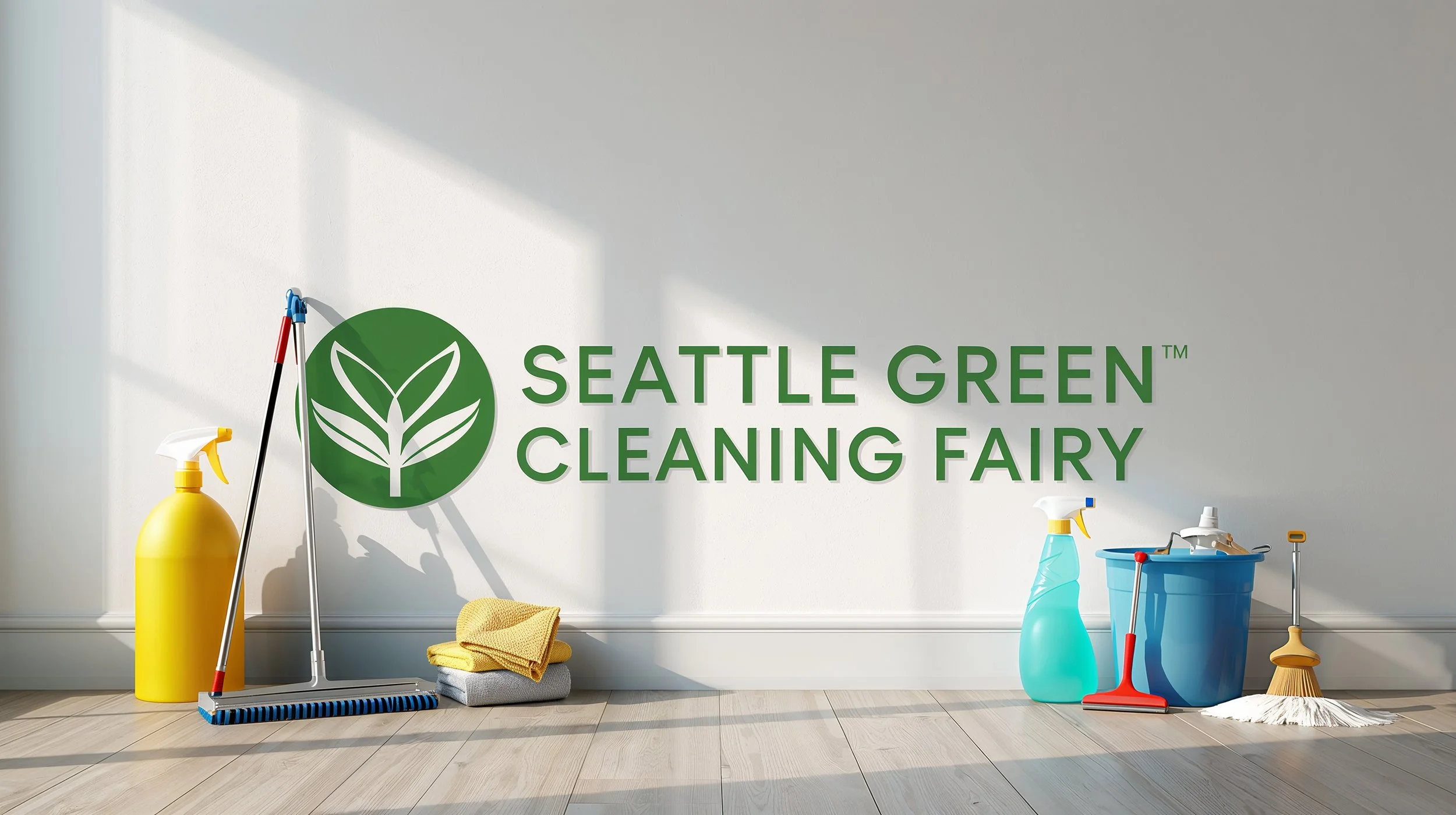 Seattle Green Cleaning Fairy professional house cleaning setup in Auburn Washington
