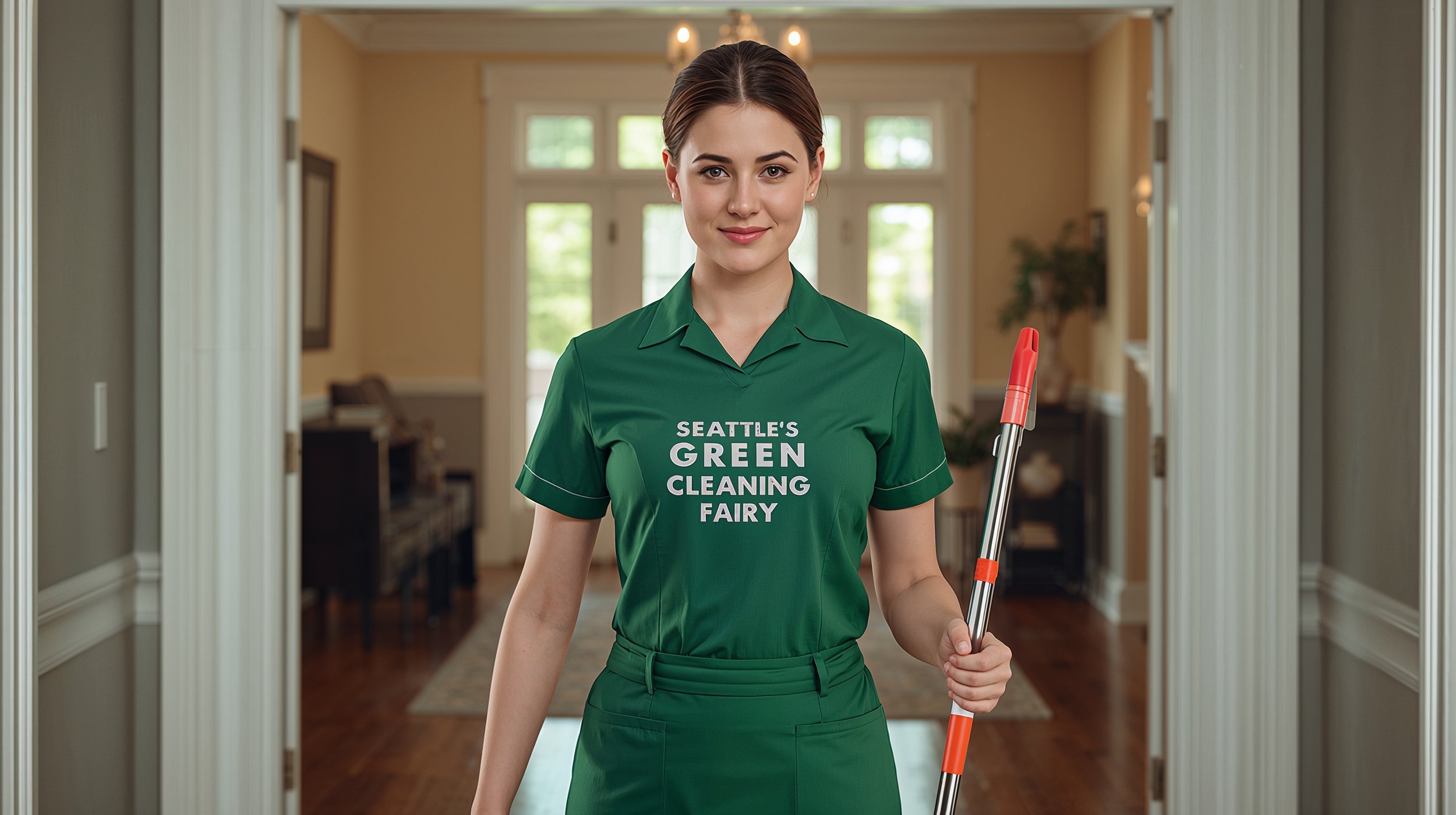 Entryway house cleaning service in Atlantic Seattle residential home