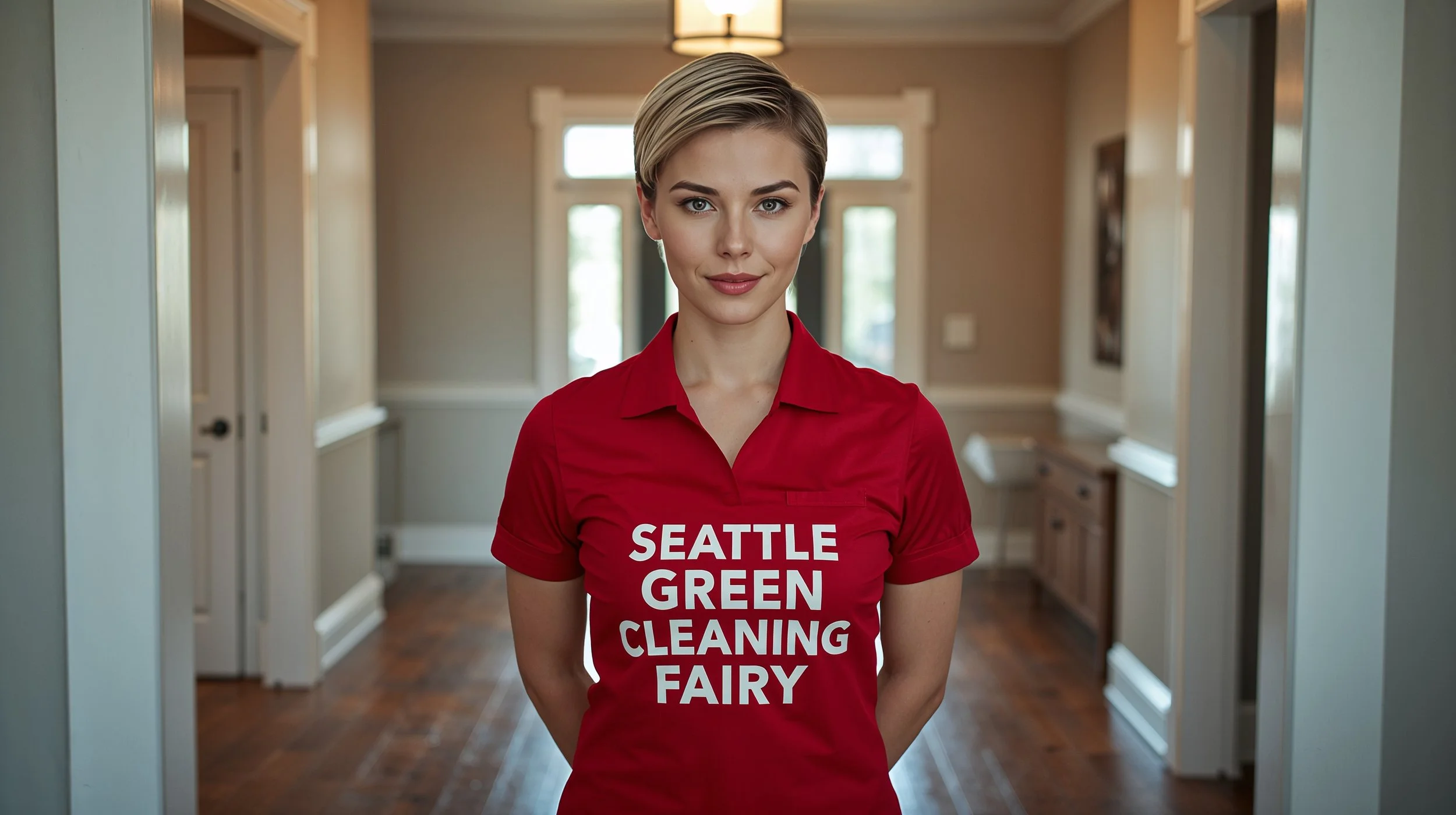 Entryway house cleaning service in Aurora Seattle by Seattle Green Cleaning Fairy.