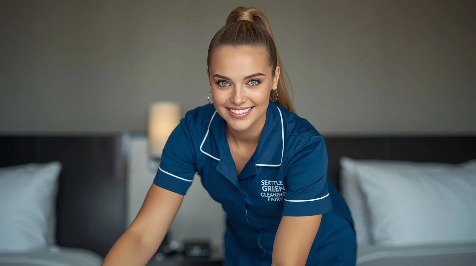 Hotel guest room cleaning service in Seattle