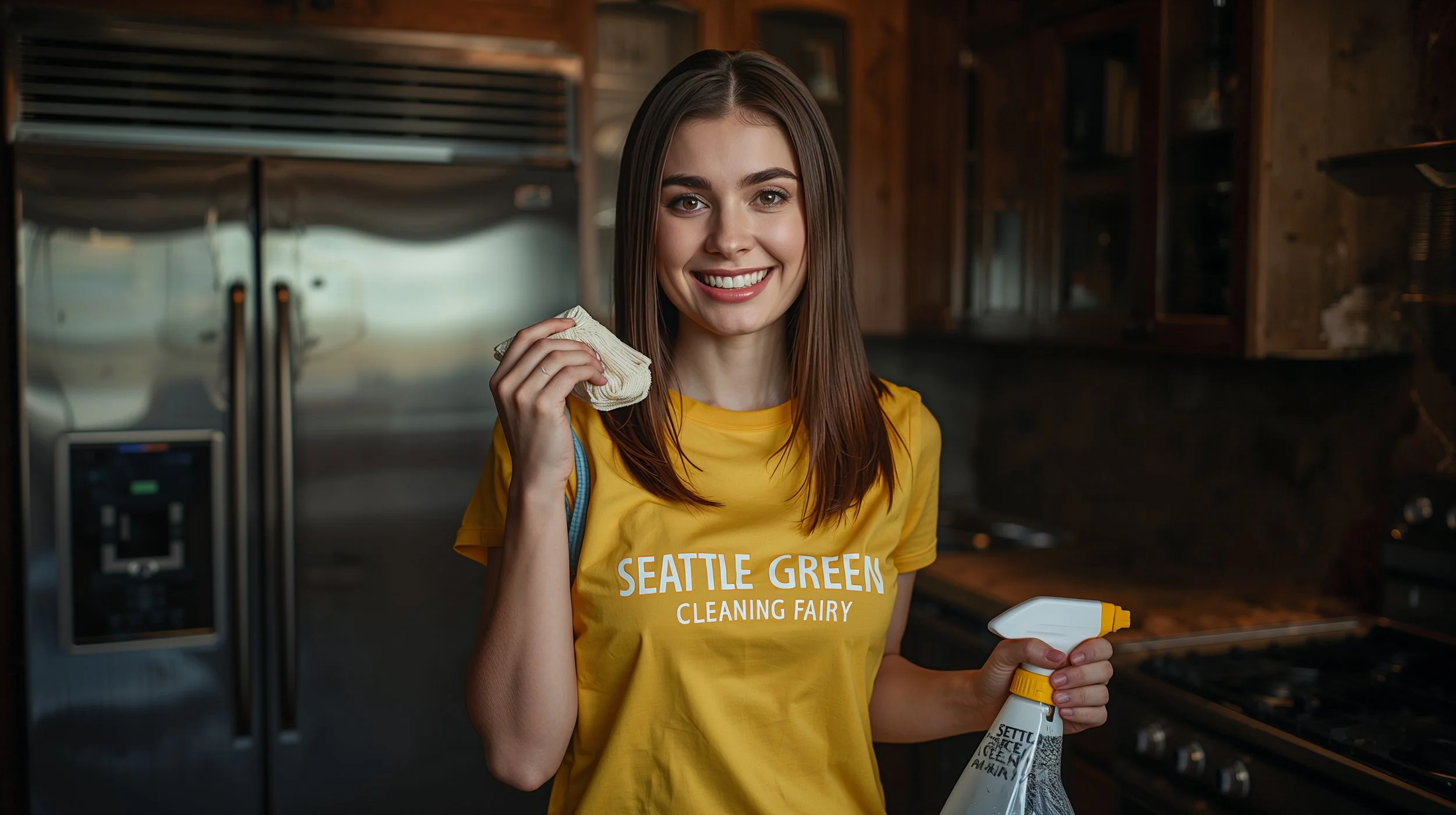 Kitchen fire damage restoration cleaning service in Seattle with professional technician