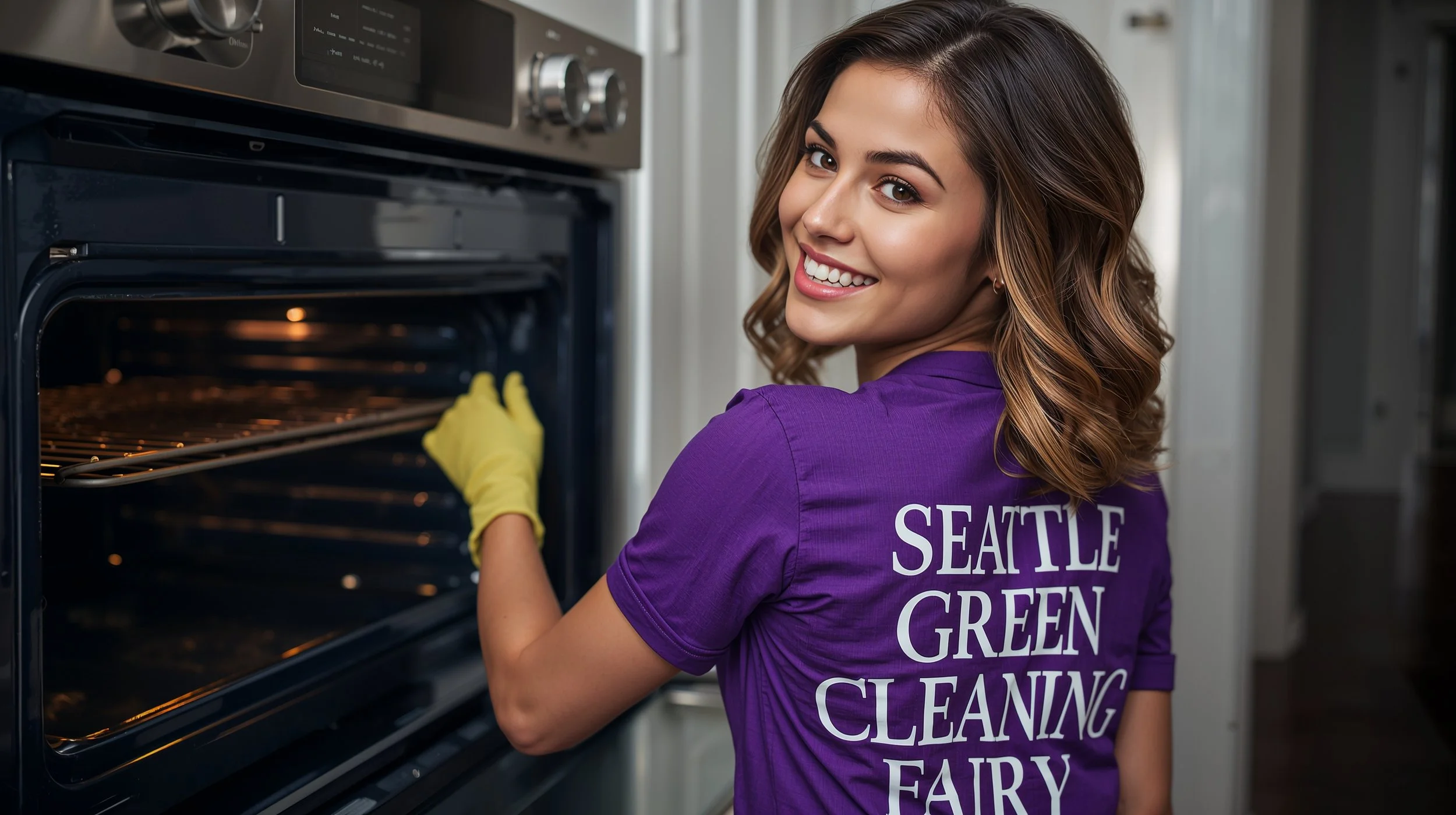 End of tenancy oven cleaning in Seattle rental property