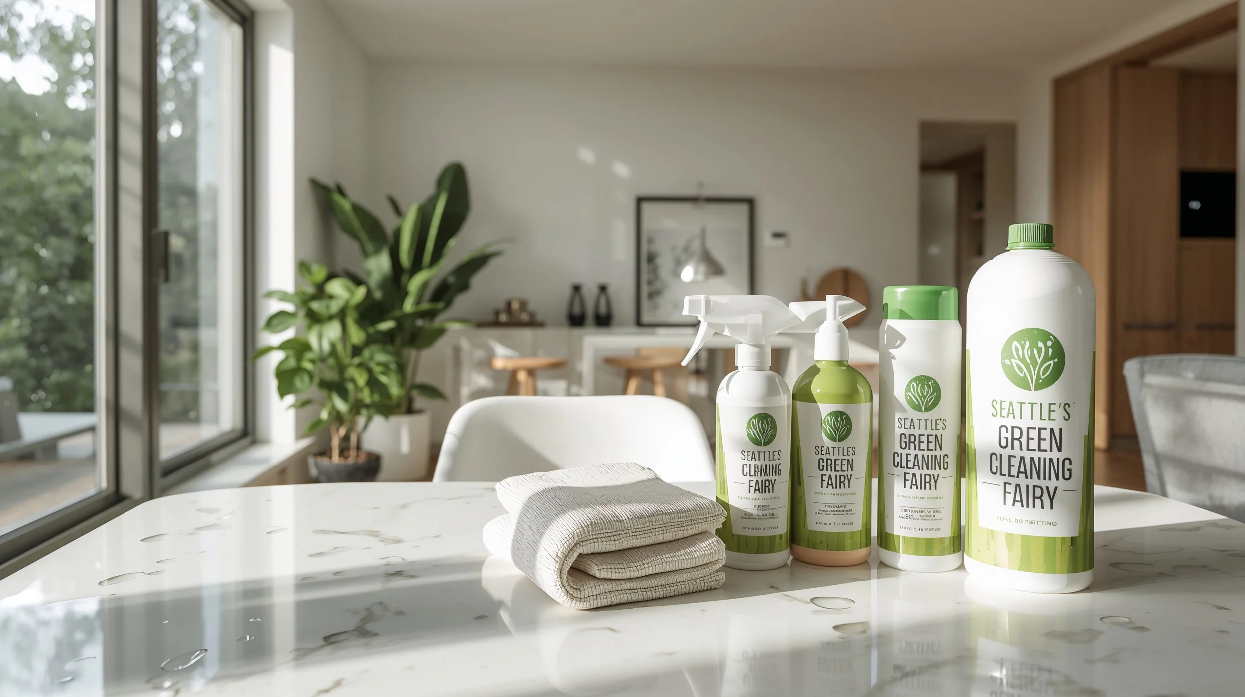 premium deep cleaned Seattle home with green cleaning by Seattle’s Green Cleaning Fairy