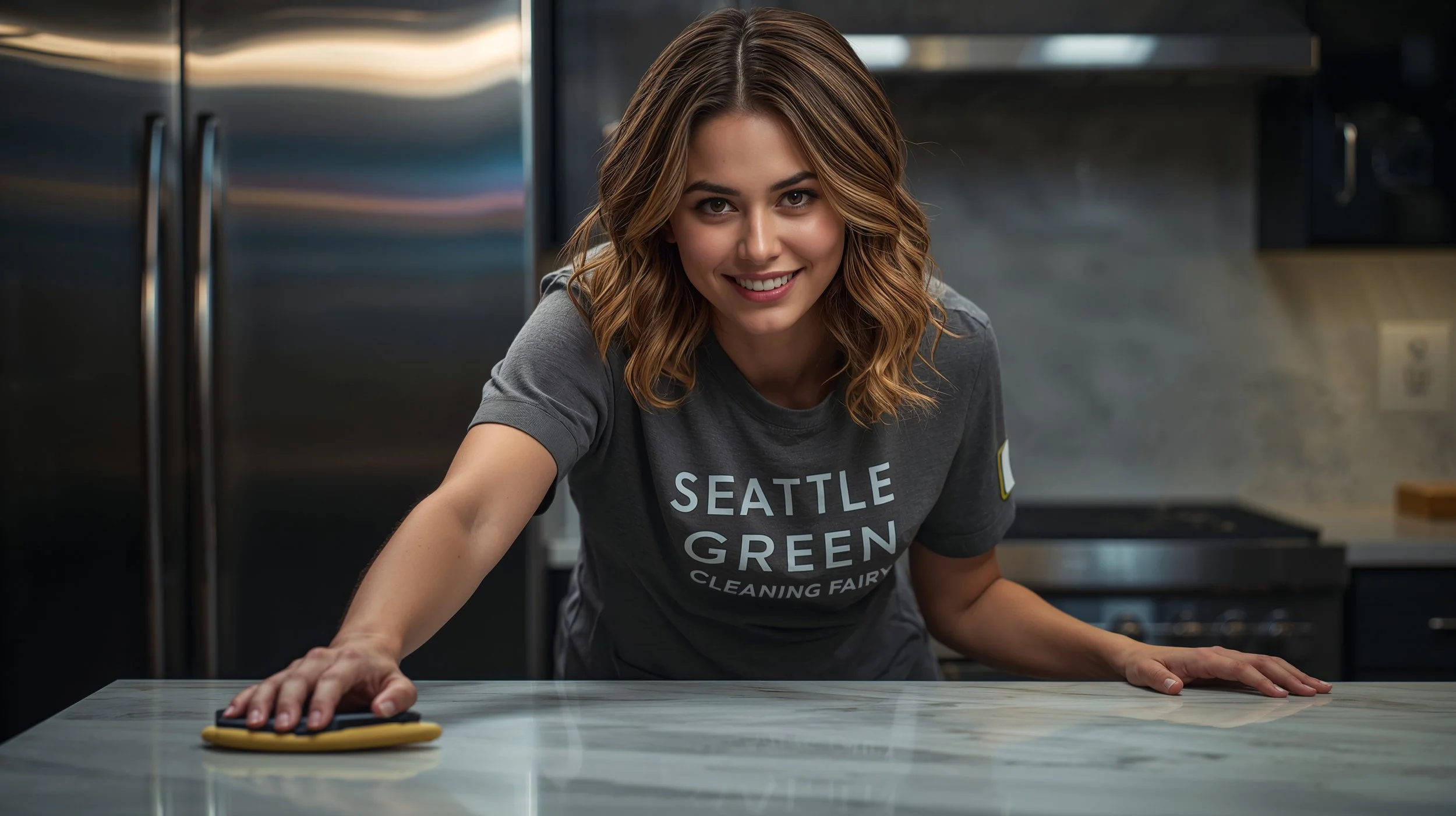 Professional kitchen cleaning service in Seattle home