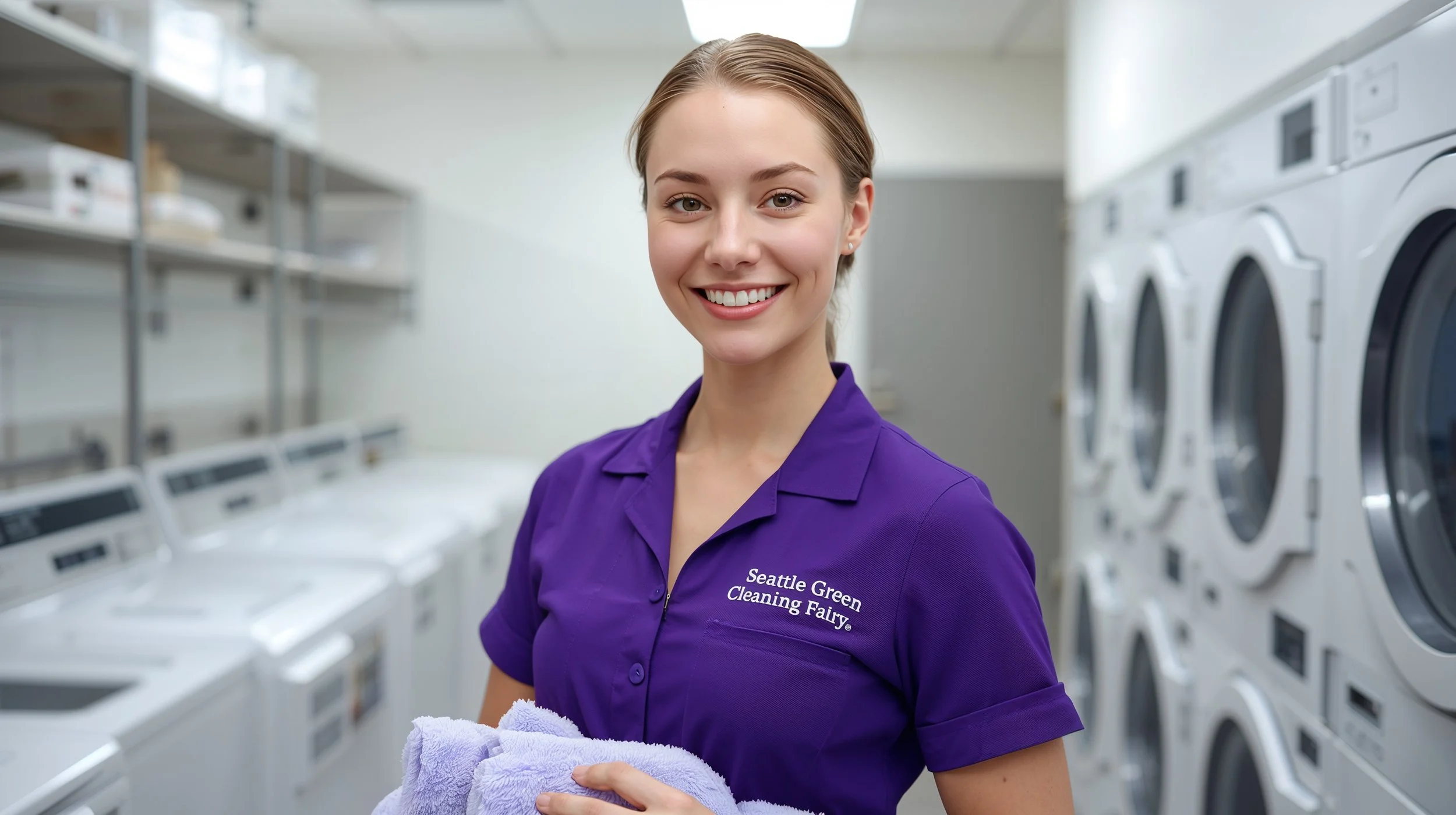 Laundry room house cleaning in Black Diamond Washington by Seattle Green Cleaning Fairy