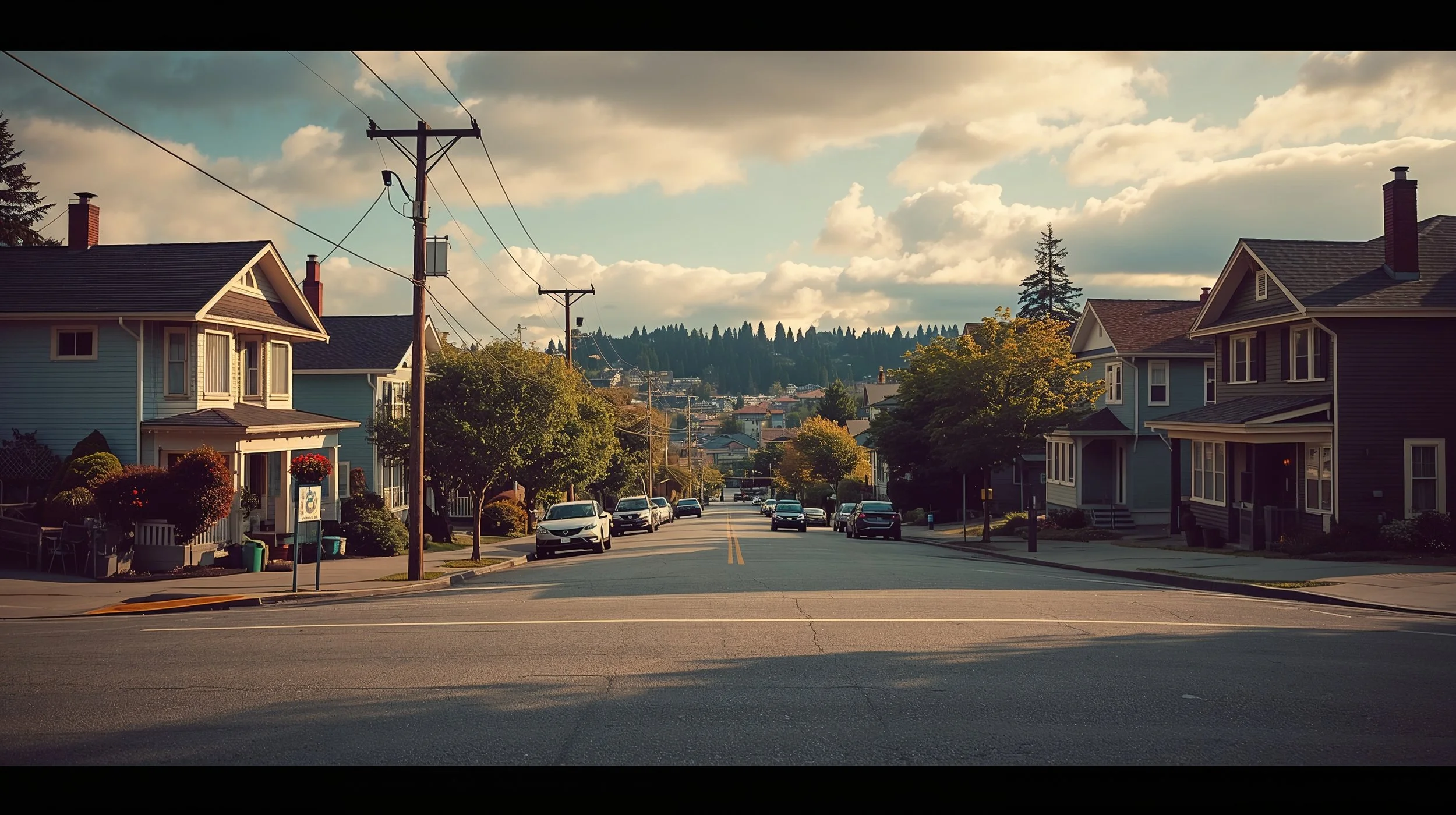 Crown Hill residential neighborhood in Seattle Washington