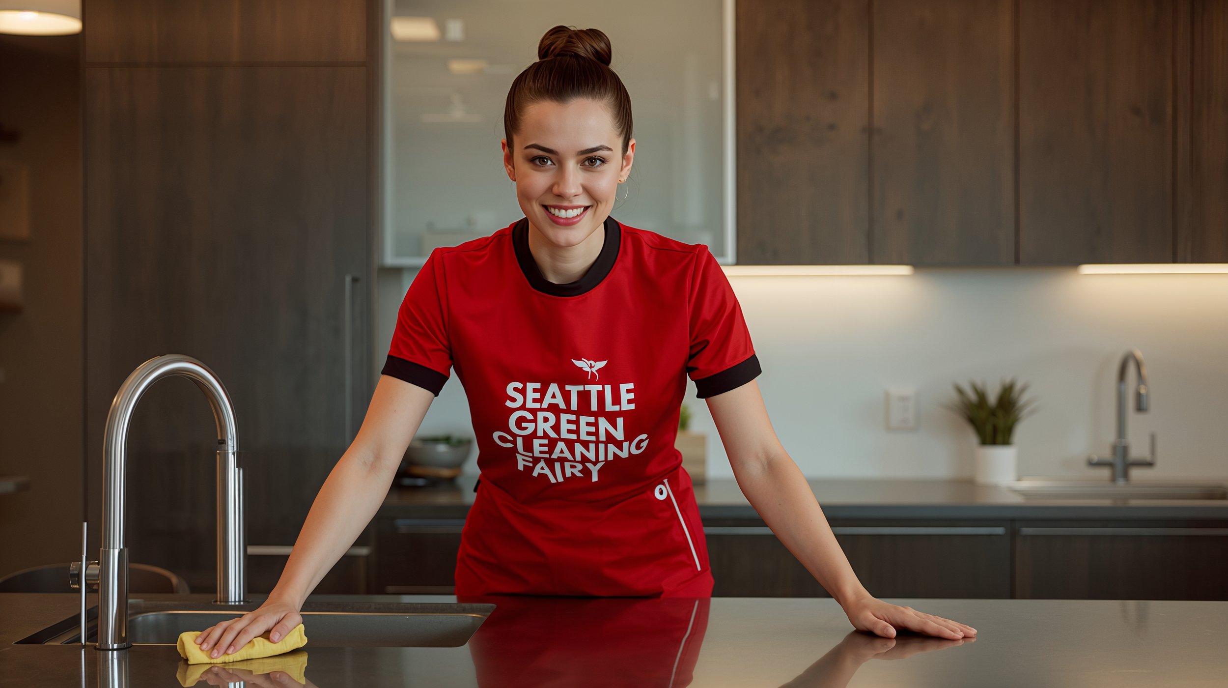 Detailed kitchen cleaning service in Broadway Seattle by Seattle Green Cleaning Fairy