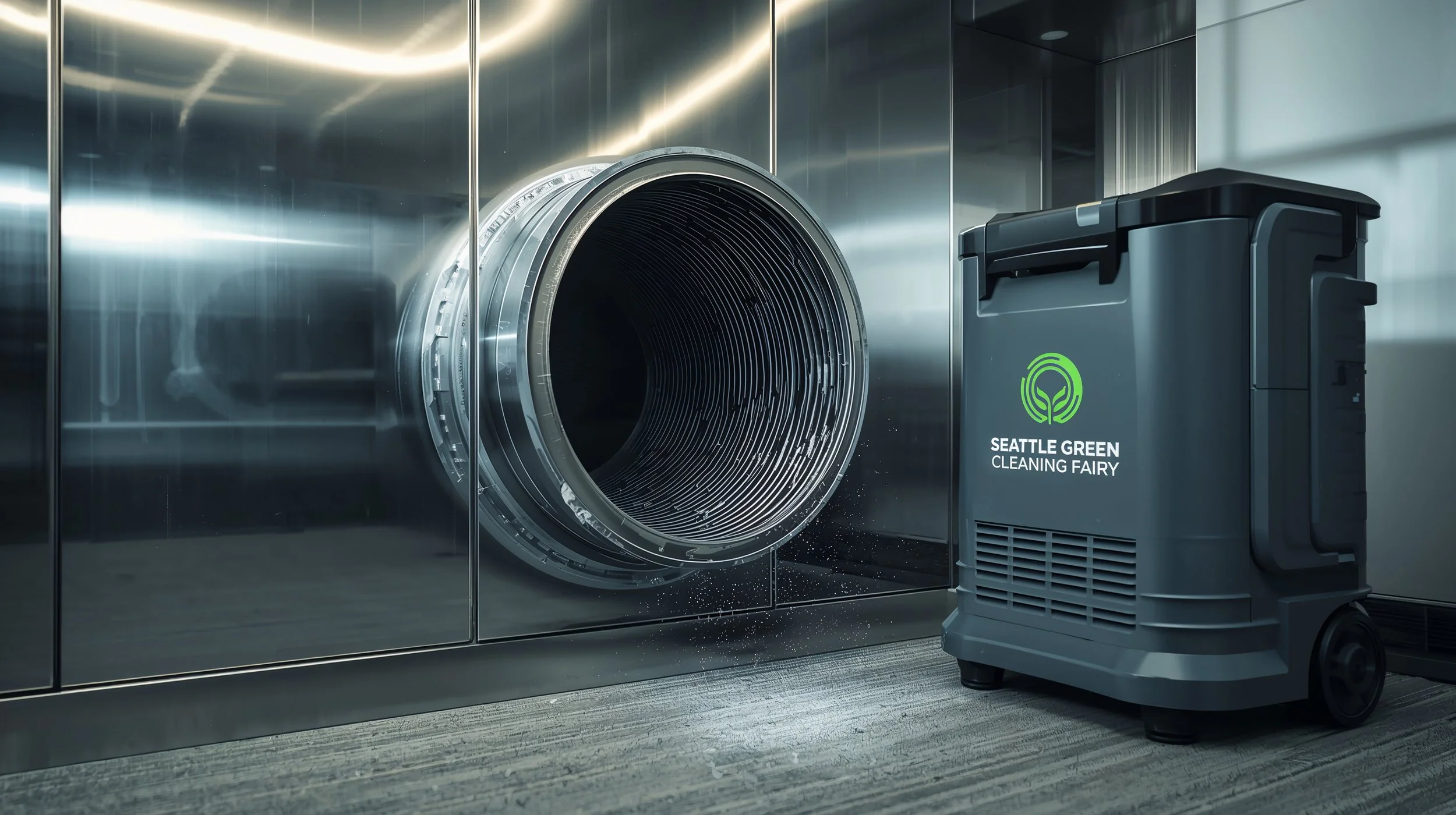 Clean HVAC return vent after professional air duct cleaning in Seattle