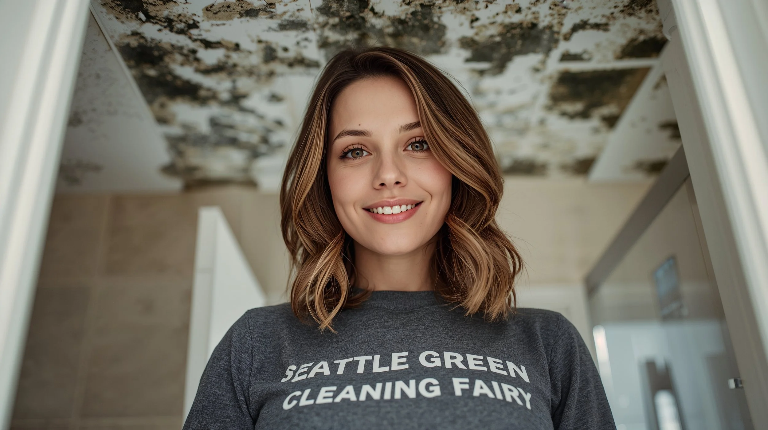 Bathroom ceiling mold cleaning service in Seattle