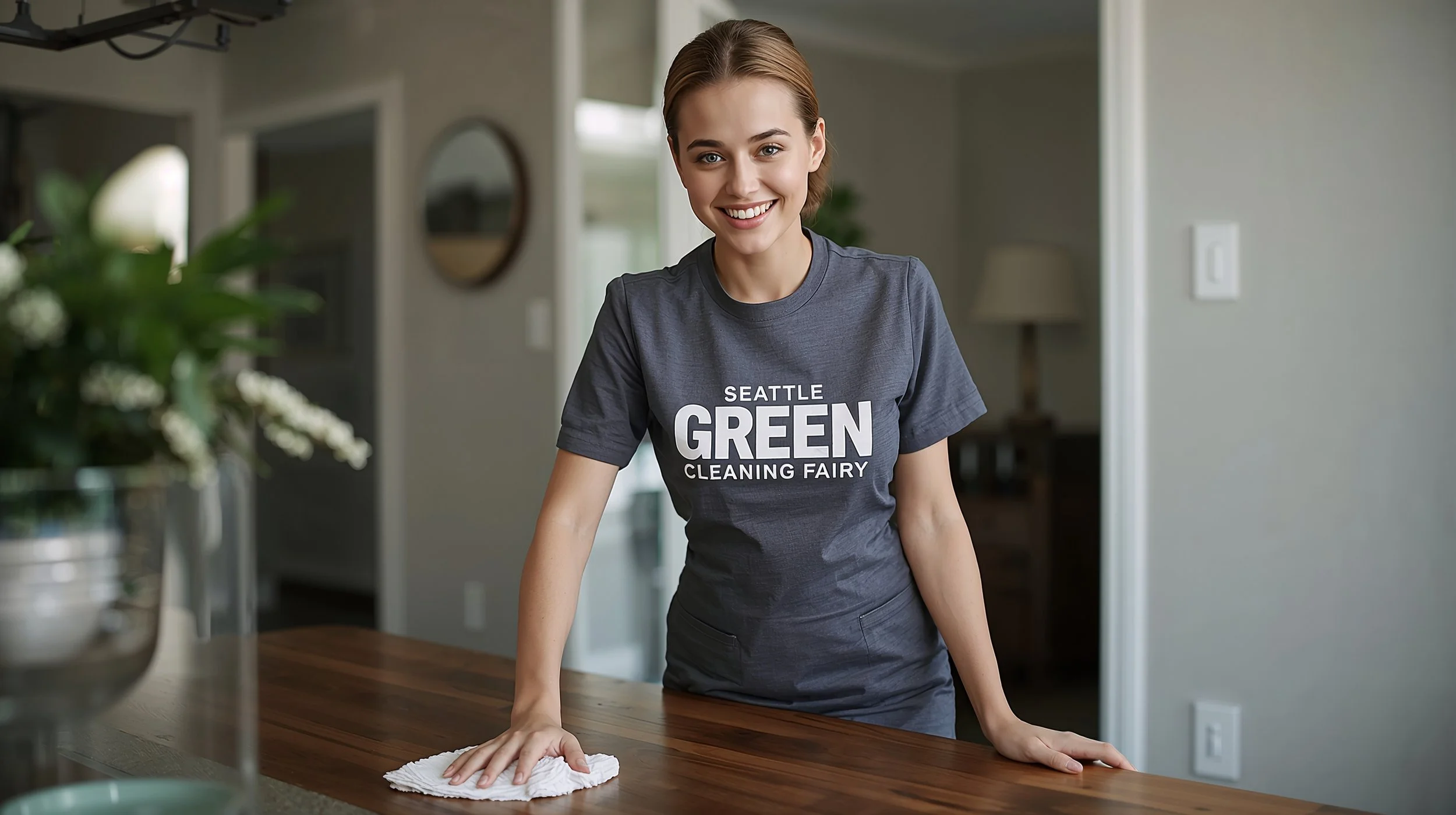 Monthly dining room cleaning service in Seattle