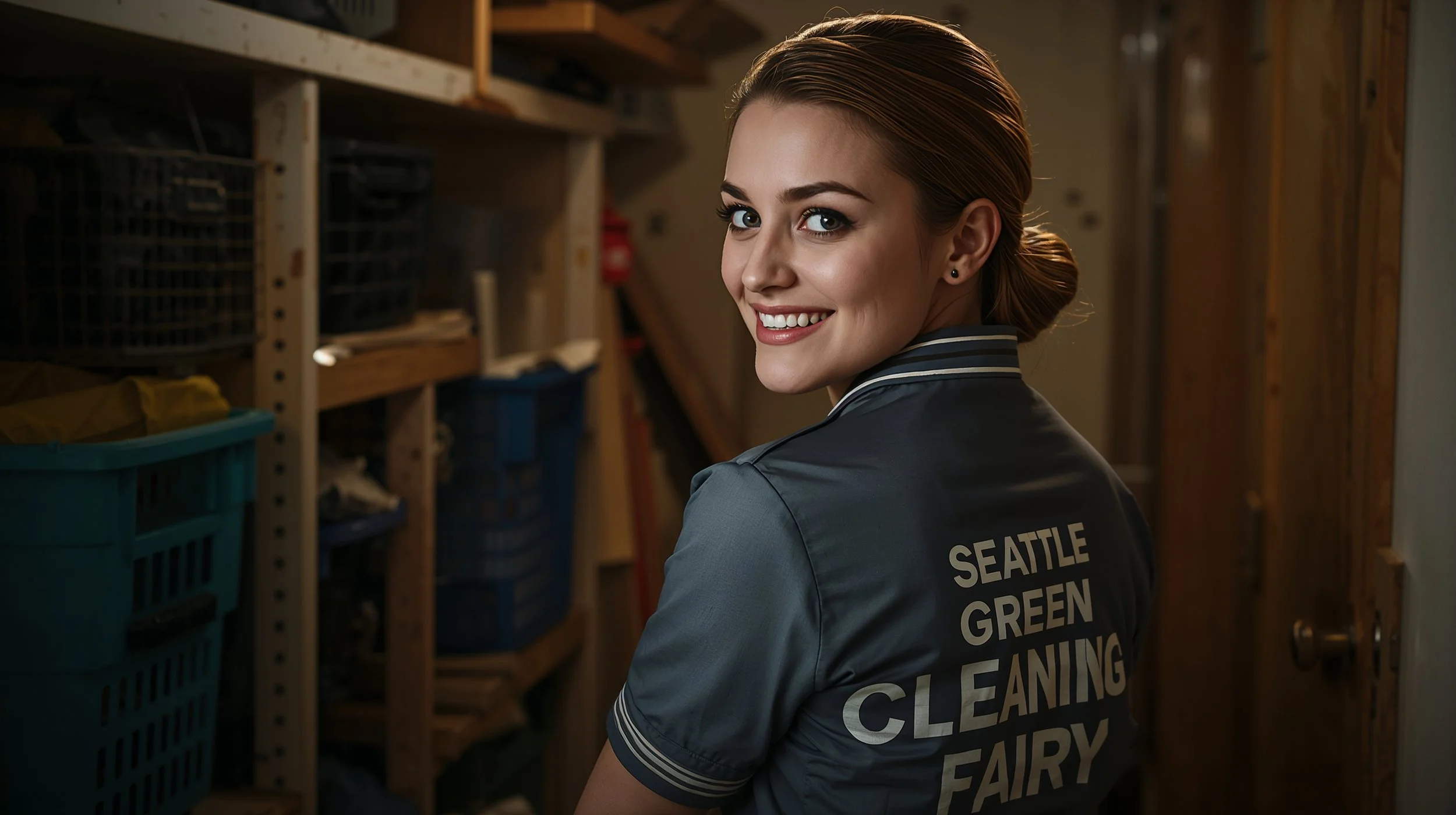 Basement hoarding cleanup service in Seattle