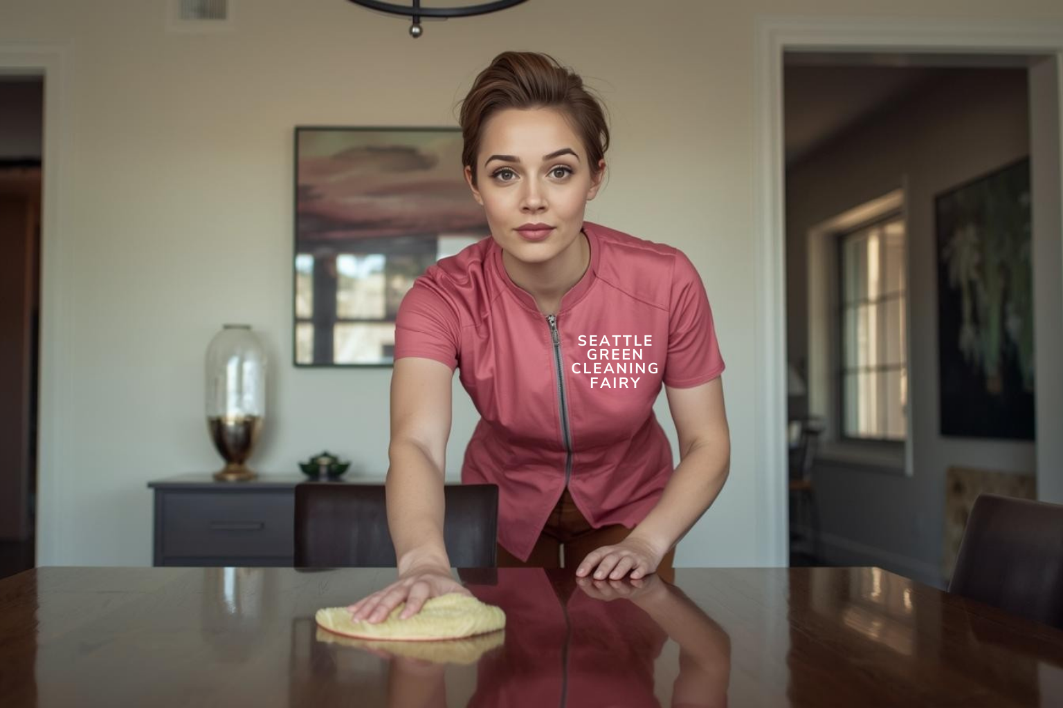 Dining room cleaning service in Mt Baker Seattle by Seattle Green Cleaning Fairy