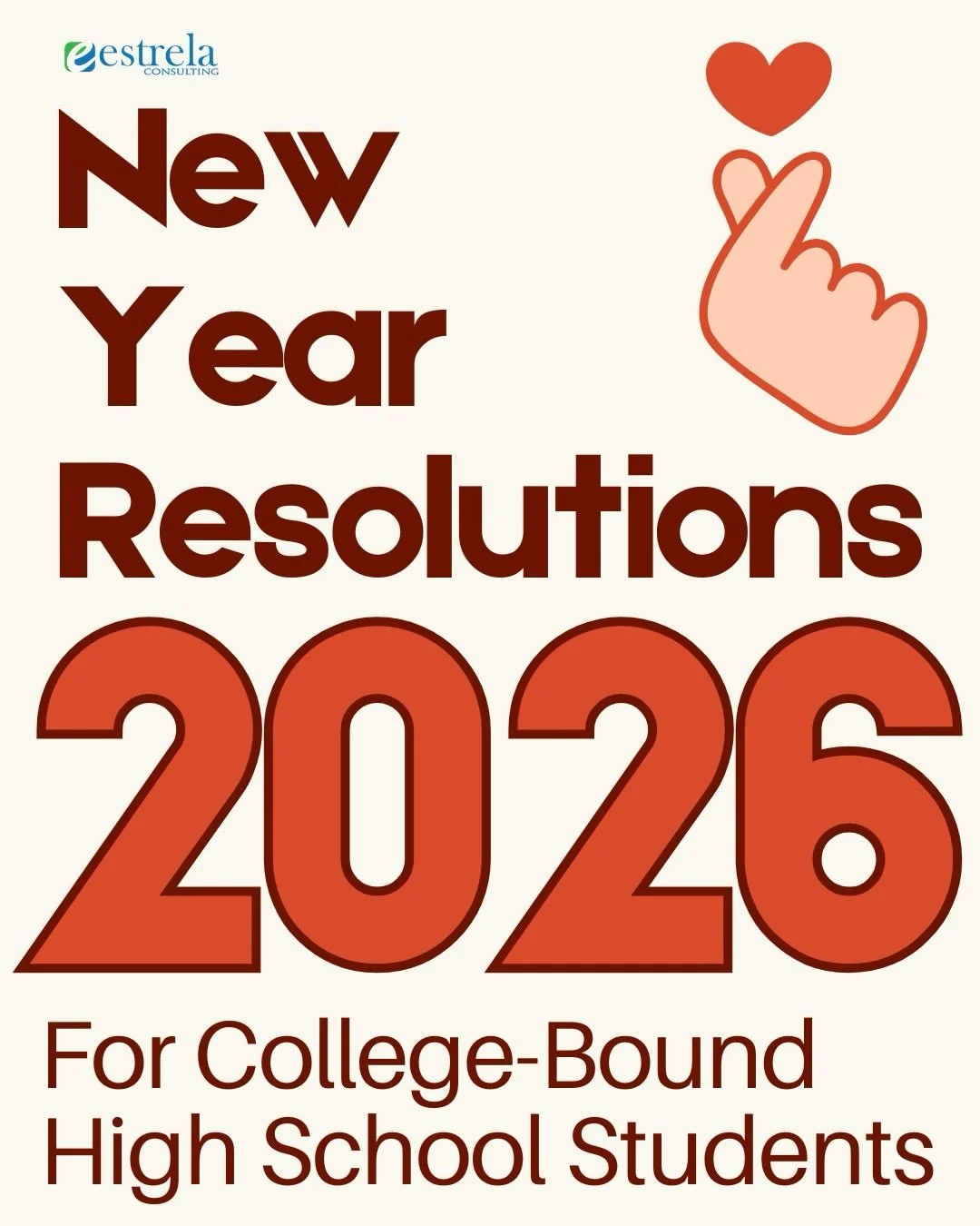 With college aspirations in mind, high schoolers can benefit from a few important New Year resolutions that will support their goals of getting scholarships, being accepted to their dream schools, and rounding out high school with great grades. 

Her