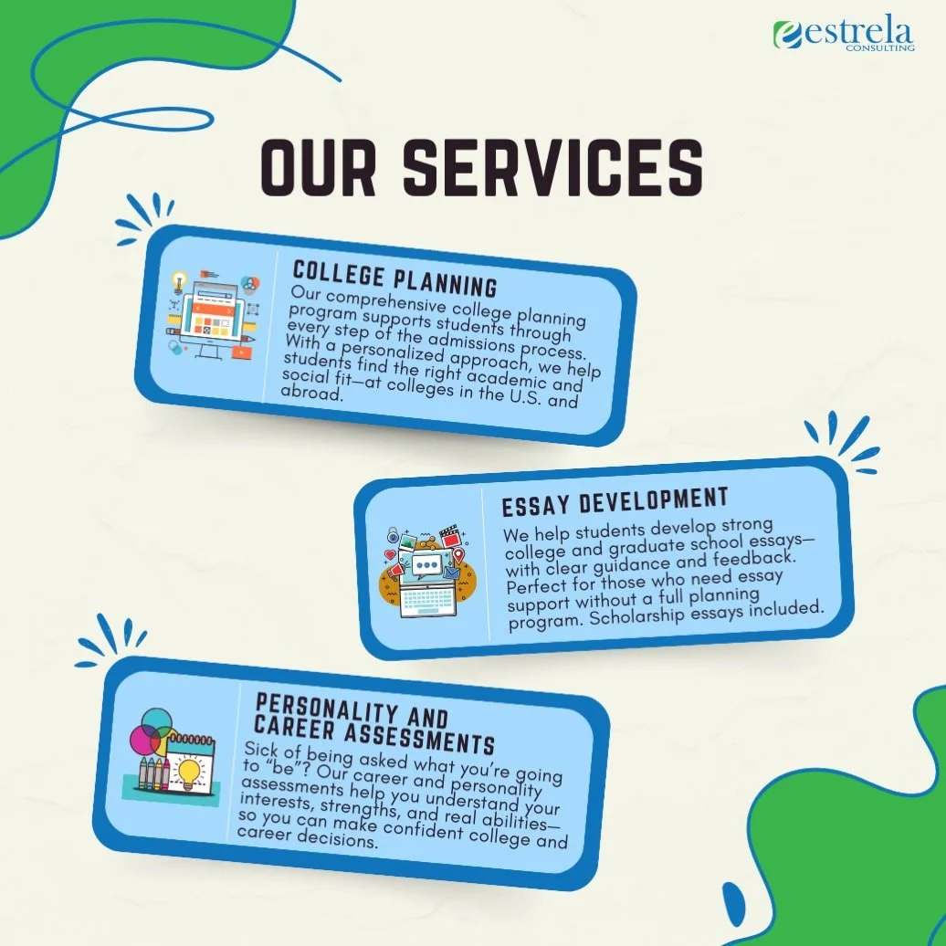 College planning doesn&rsquo;t have to be chaotic ‼️
From finding the right major, to writing essays, to the full college admissions game plan&mdash;we&rsquo;ve got it handled. We work 100% remotely, so support is wherever you are (yes, even globally