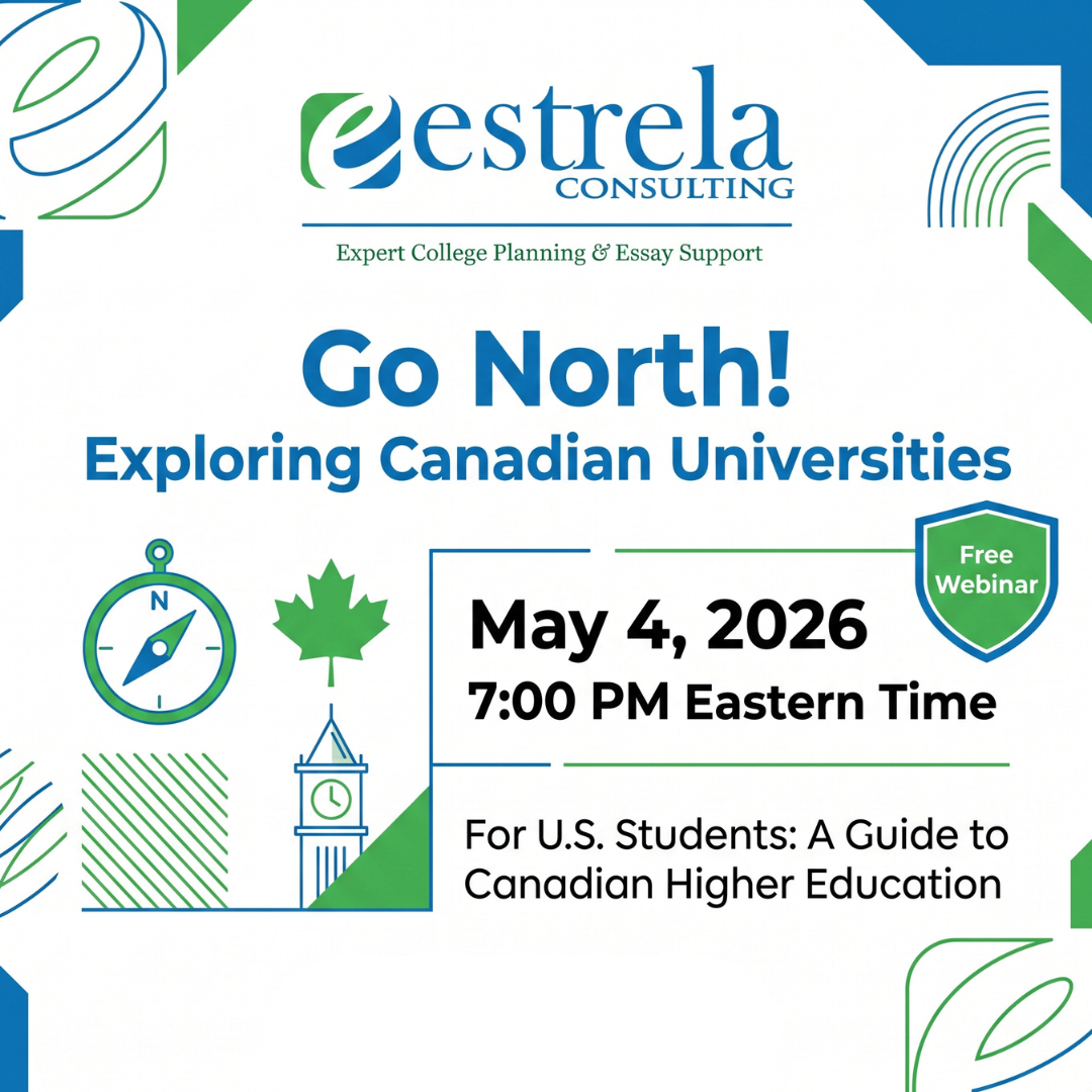 Estrela Webinar: Go North! Exploring Canadian Universities 