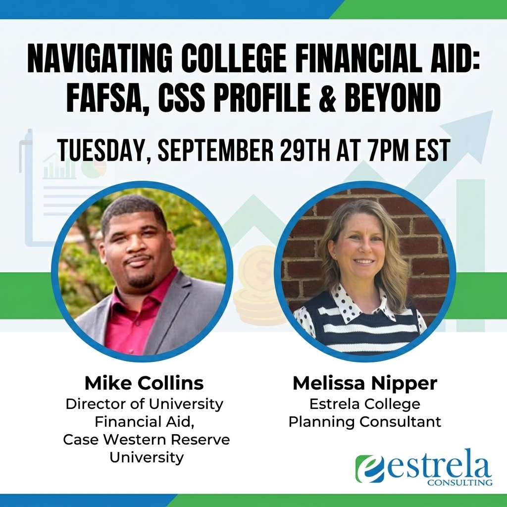 Webinar - Navigating College Financial Aid: FAFSA, CSS Profile &amp; Beyond 