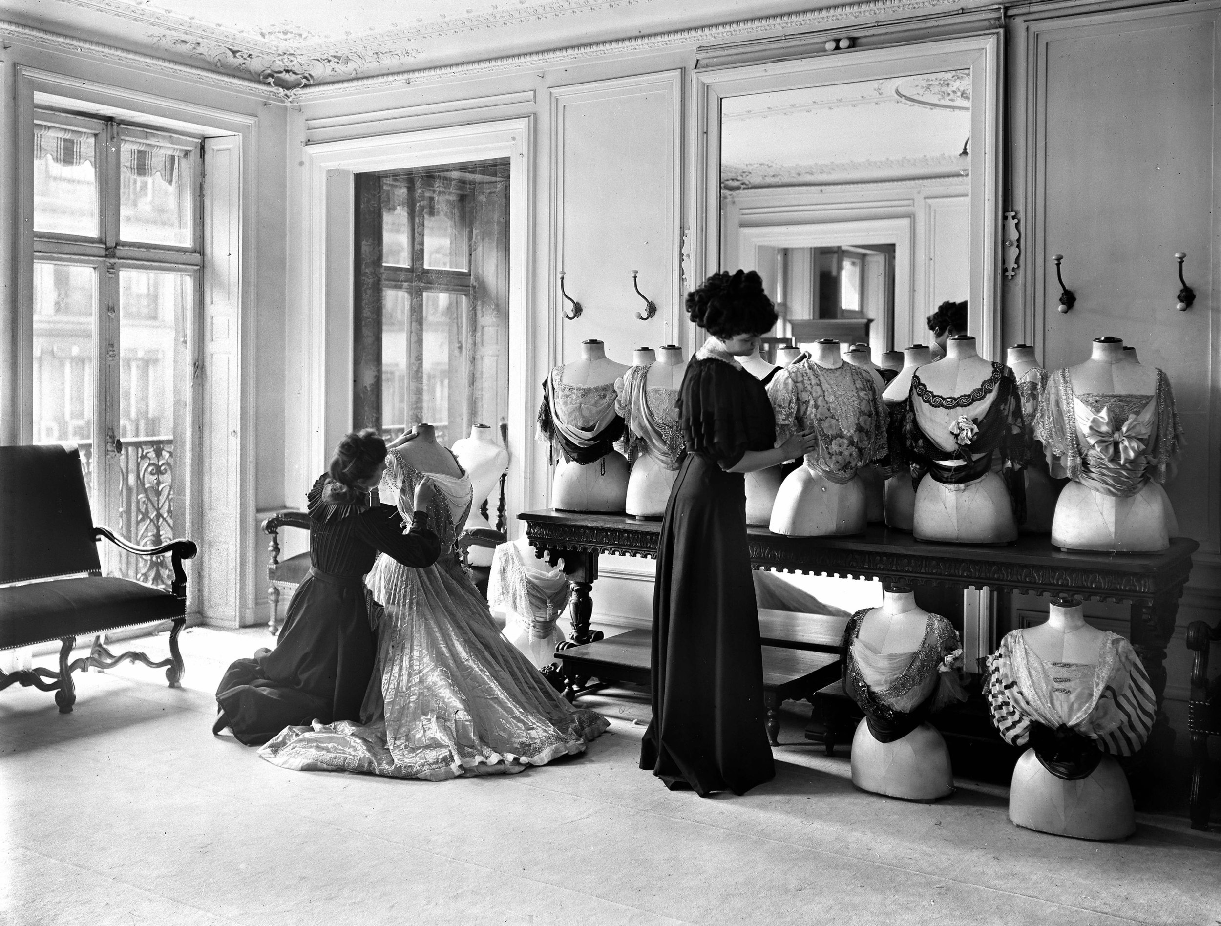 Традиции модерна. Дом моды Чарльза Уорта. Мода 19 века Haute Couture.