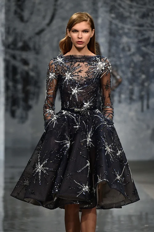 Fall 2017 Haute Couture: Ziad Nakad's Crystal Forest — CoutureNotebook