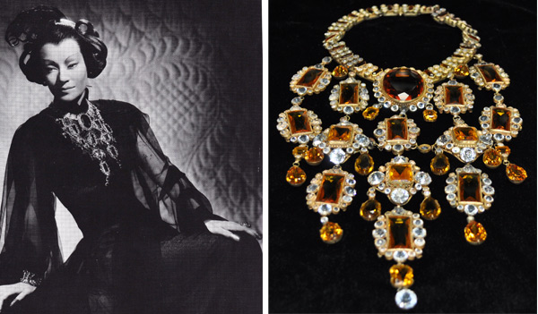 The “most spectular necklace in the world,” a giant bib worn by Ona Munson in “Shanghai Gesture.”.jpeg