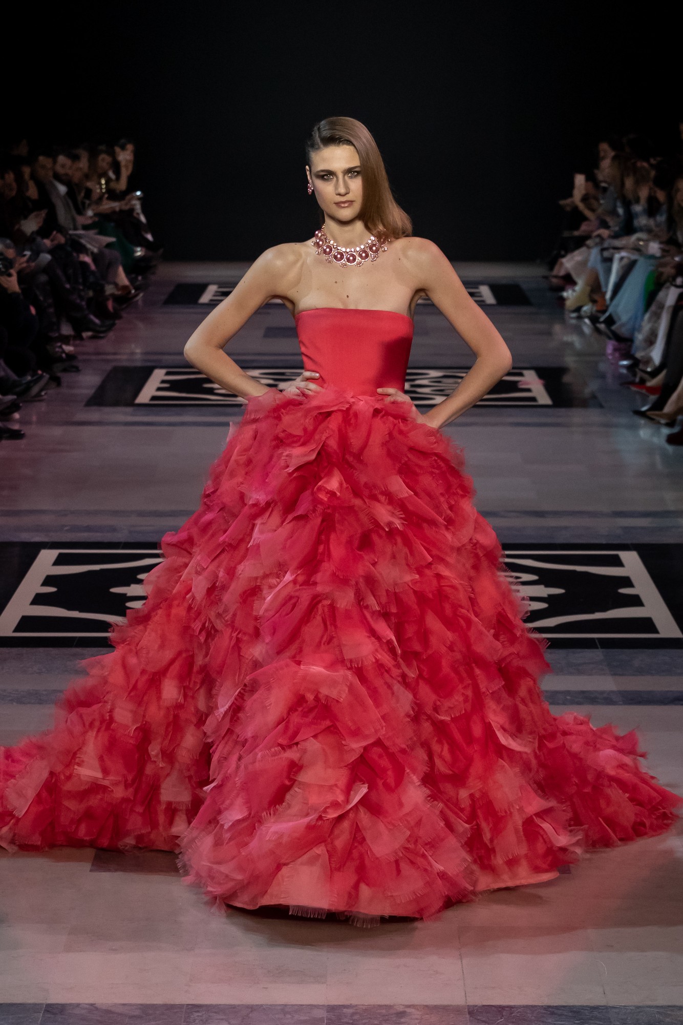 Spring 2019 Haute Couture: Georges Hobeika takes on Versailles ...