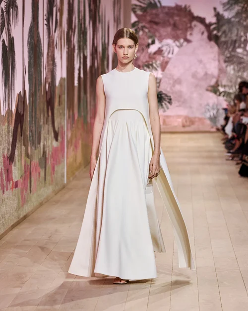 sachin and babi light blue dress Dior Cruise 2024: homage to Frida Kahlo and Mexican culture main image 1