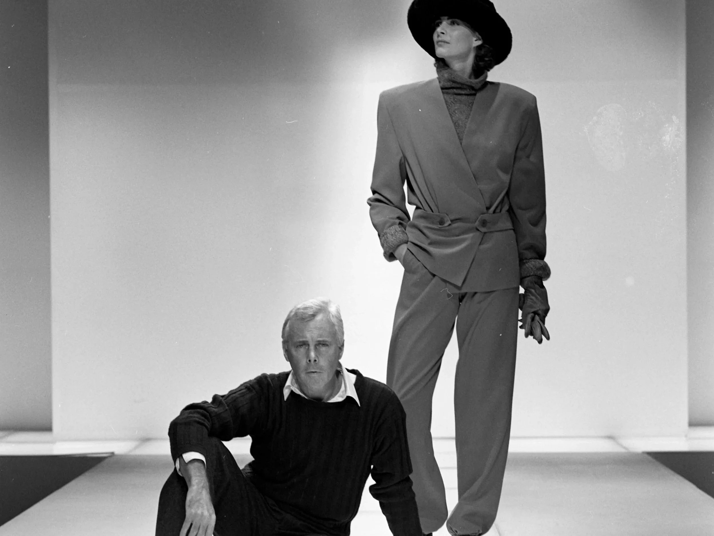 Giorgio Armani ストライプスーツ TG 50 Giorgio Armani ストライプスーツ TG 50 ソーホーライン シングル