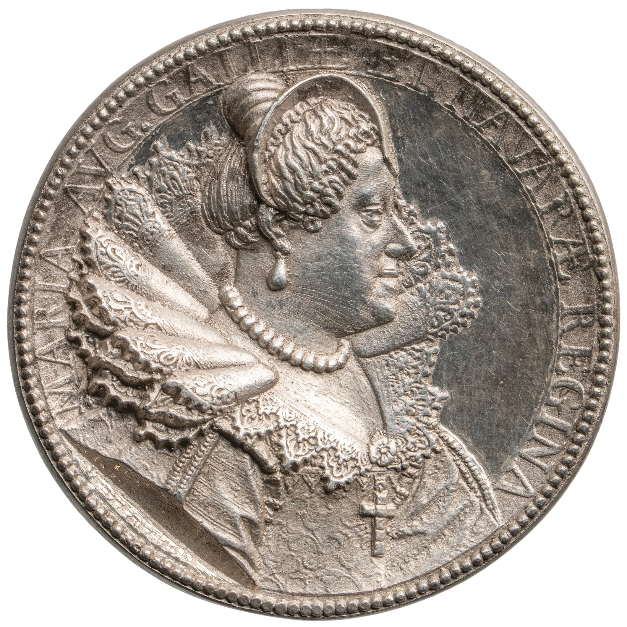 Medal depicting Maria de’ Medici (1575–1642)