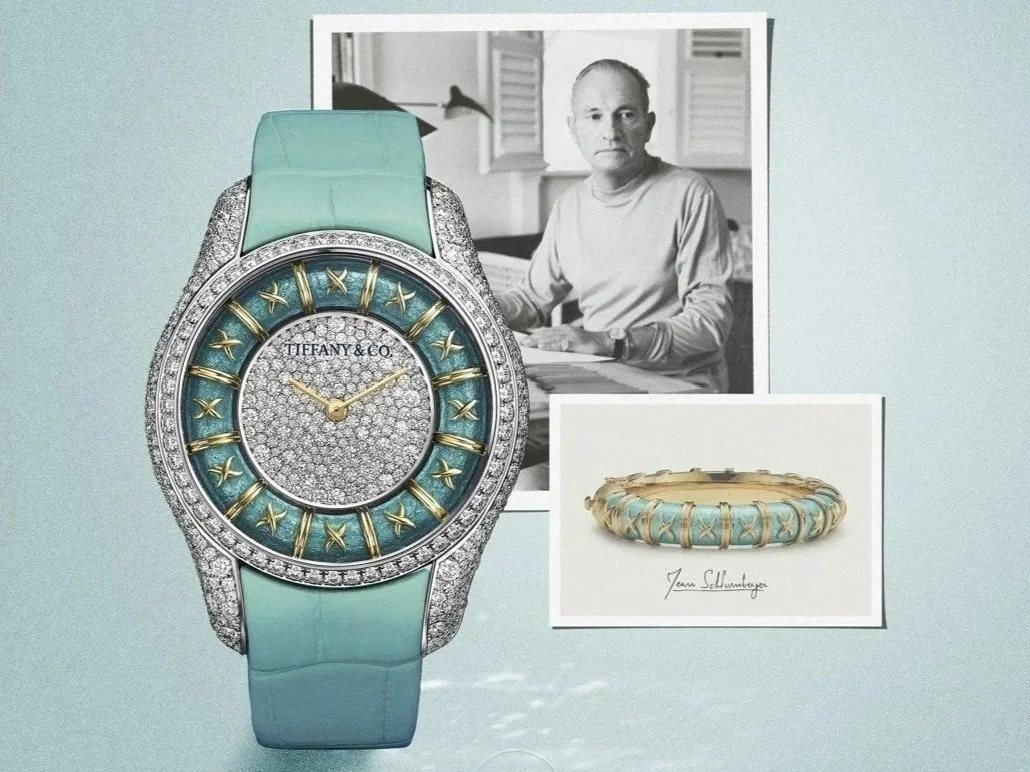Time Stitched in Gold: Tiffany Reimagines Jean Schlumberger’s Croisillon as a Watch